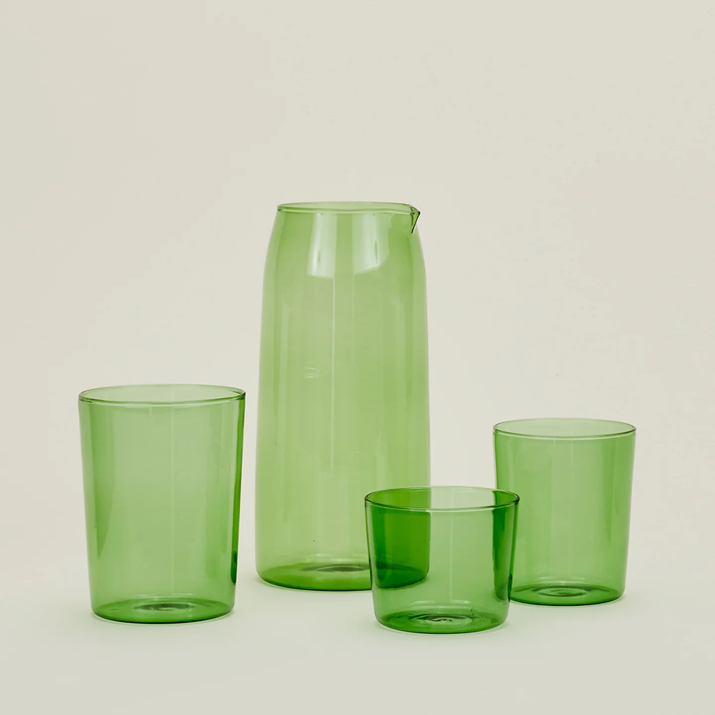 Essential Glassware Pitcher - Green