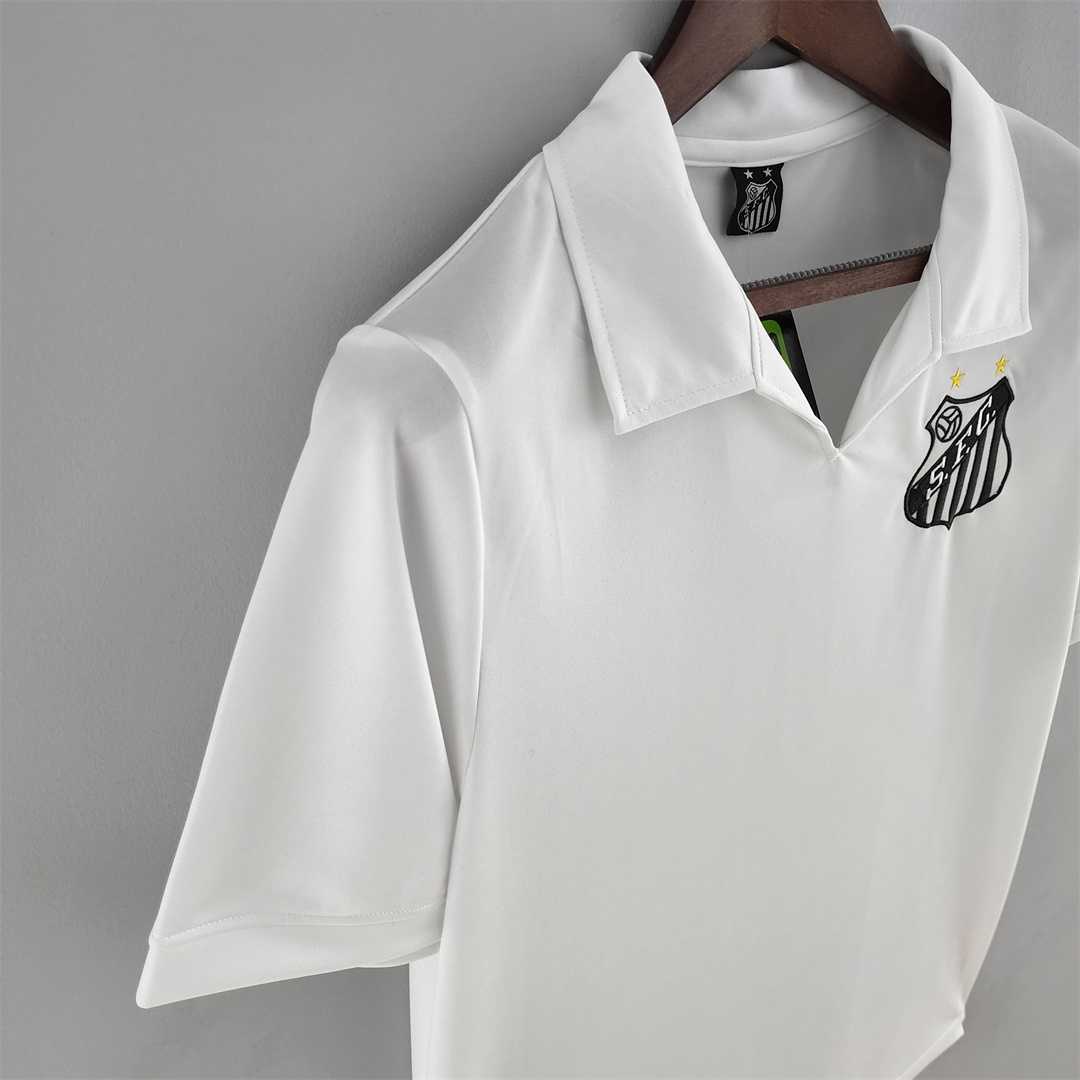 1970 Santos Home Retro Football Shirt (Retro)