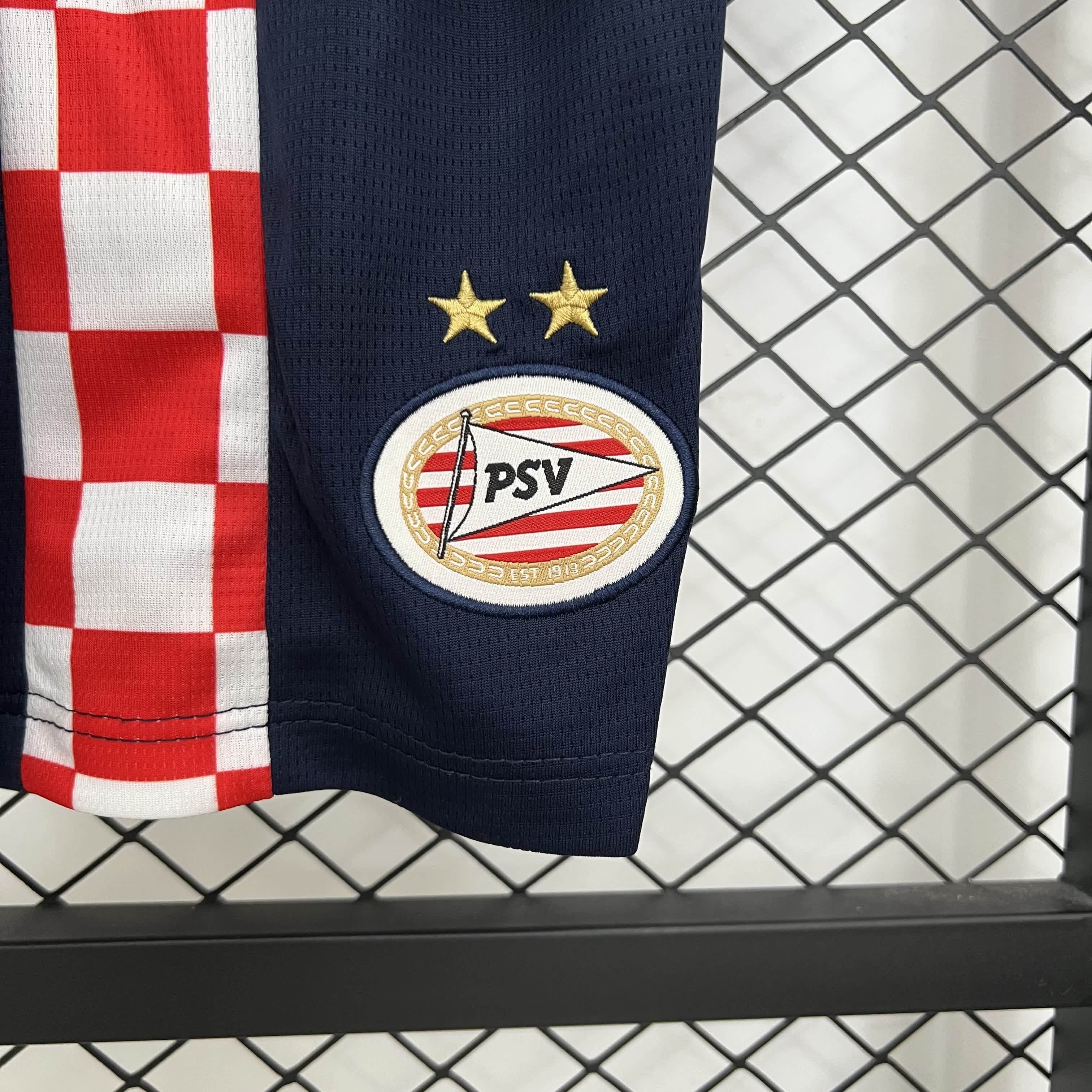 2025/2026 PSV Eindhoven Away Football Shirt（Kids Kit socks）