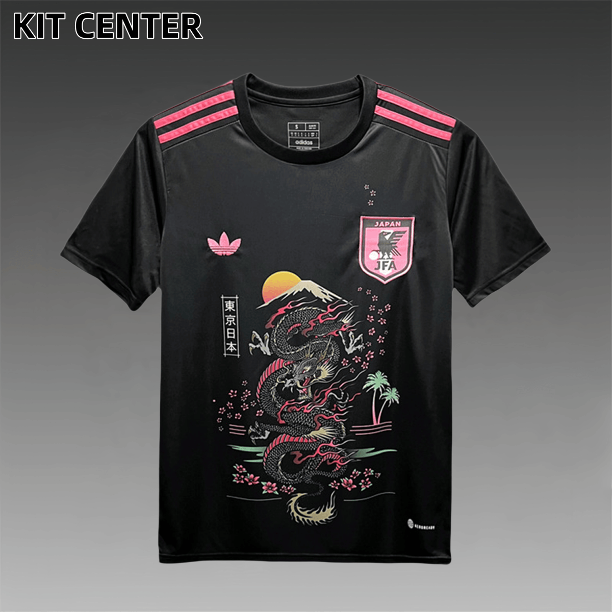2023/2024 Japan Sakura Dragon Edition Black Football Shirt (Fan Edition)