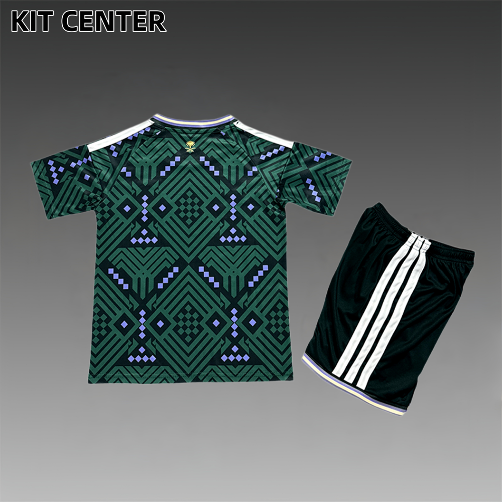 2026 Saudi Arabia Home Football Shirt (Kids Kit)