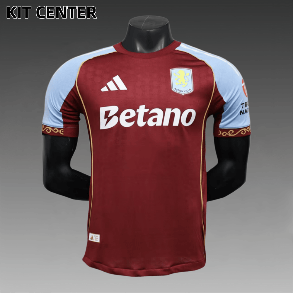 2025/2026 Aston Villa Home Football Shirt （Player）
