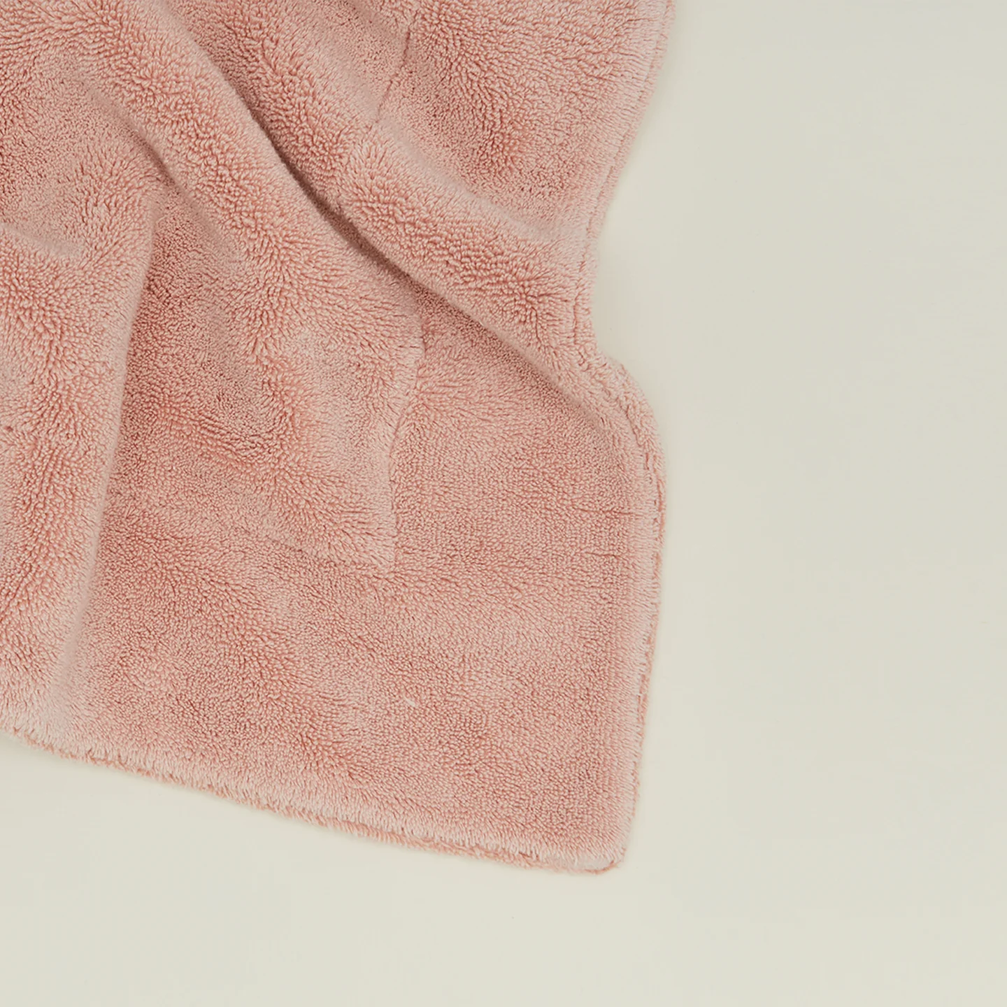 Simple Terry Bath Mat - Blush