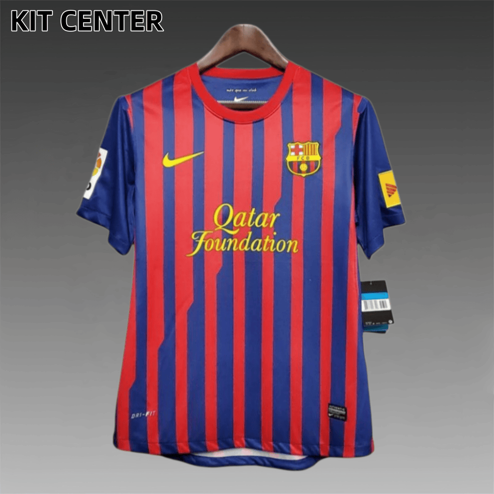 2011/2012 Barcelona home Retro Football Shirt