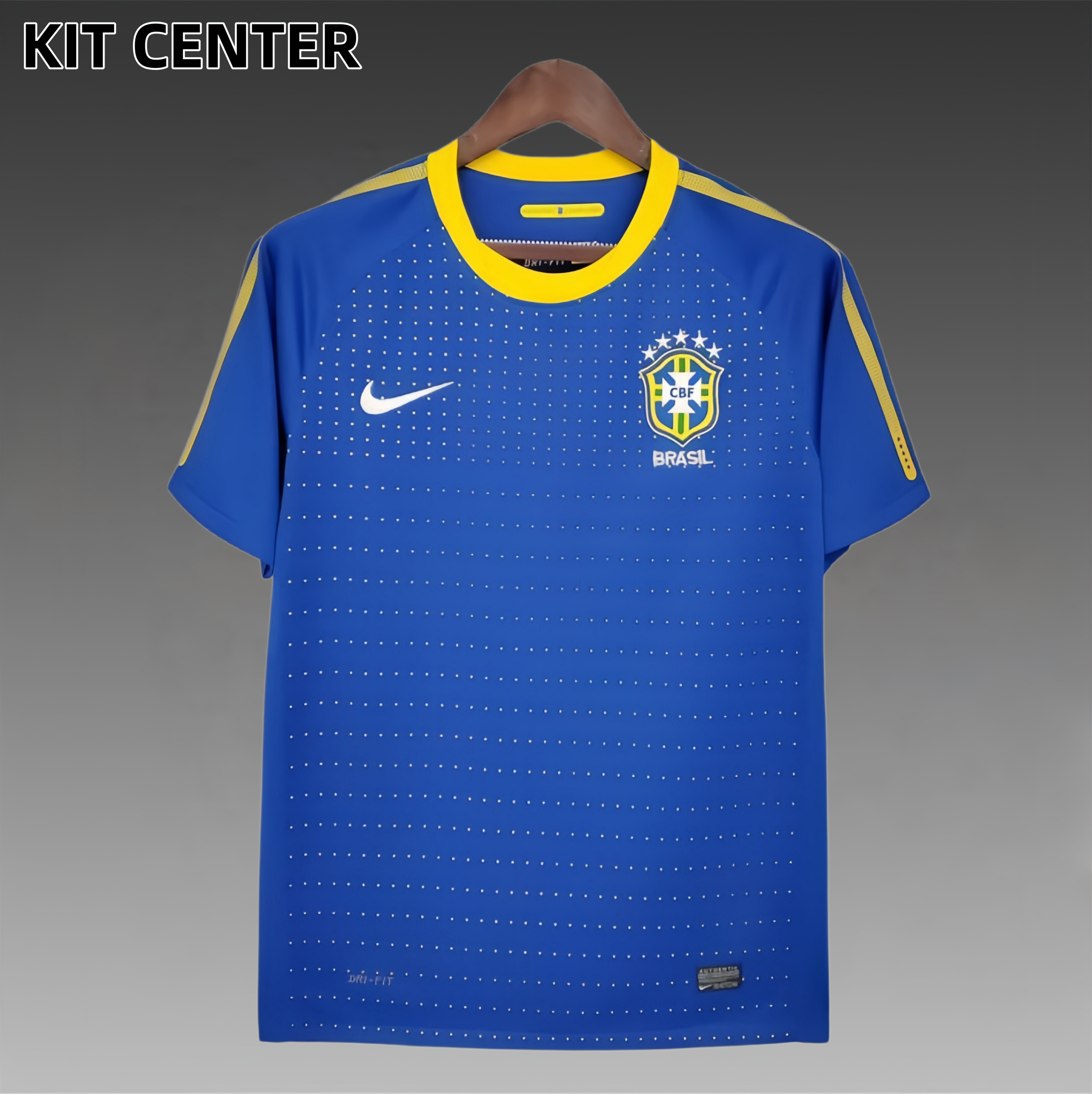 2010 Brazil away Retro Football Shirt