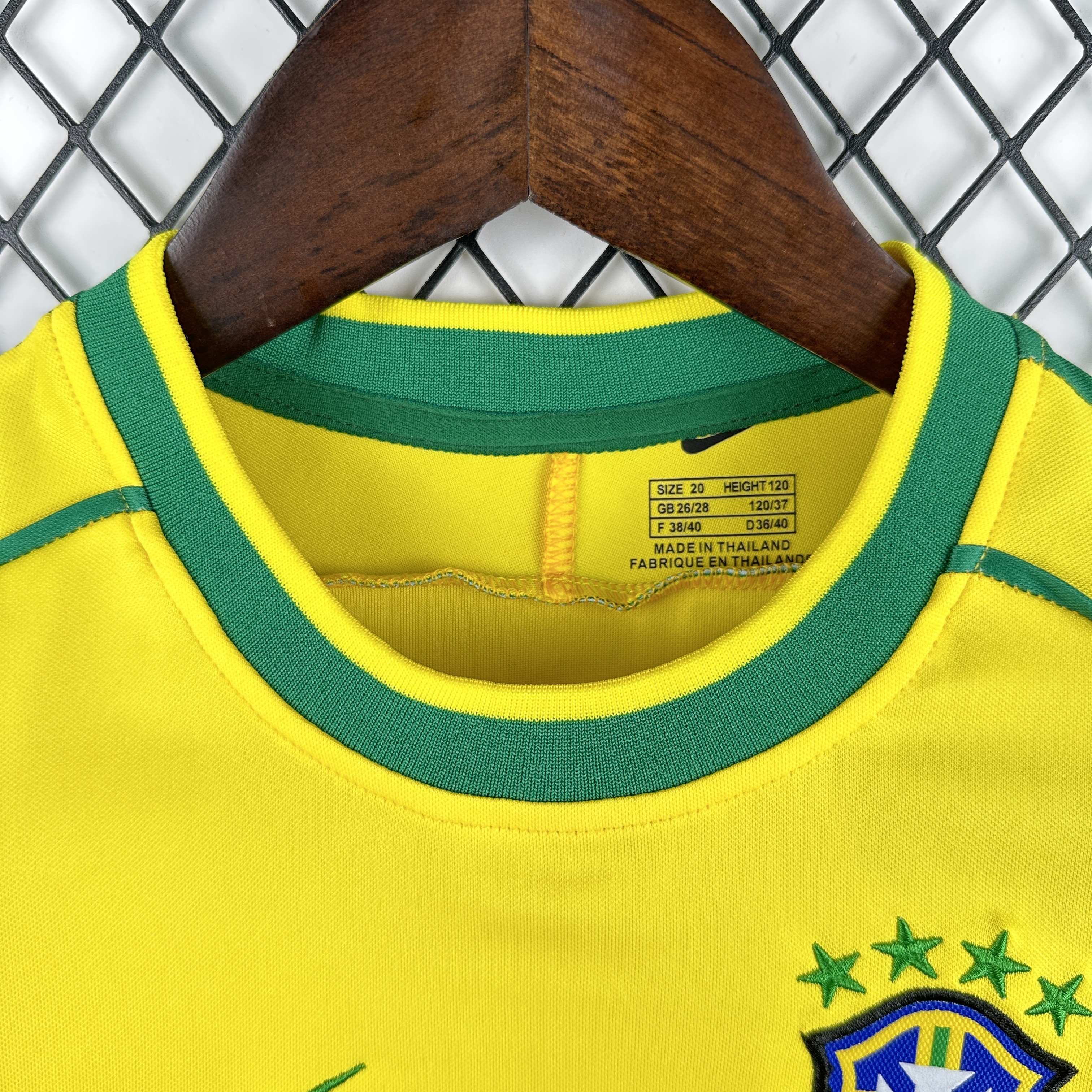 1998 Brazil home Retro Kids Kit