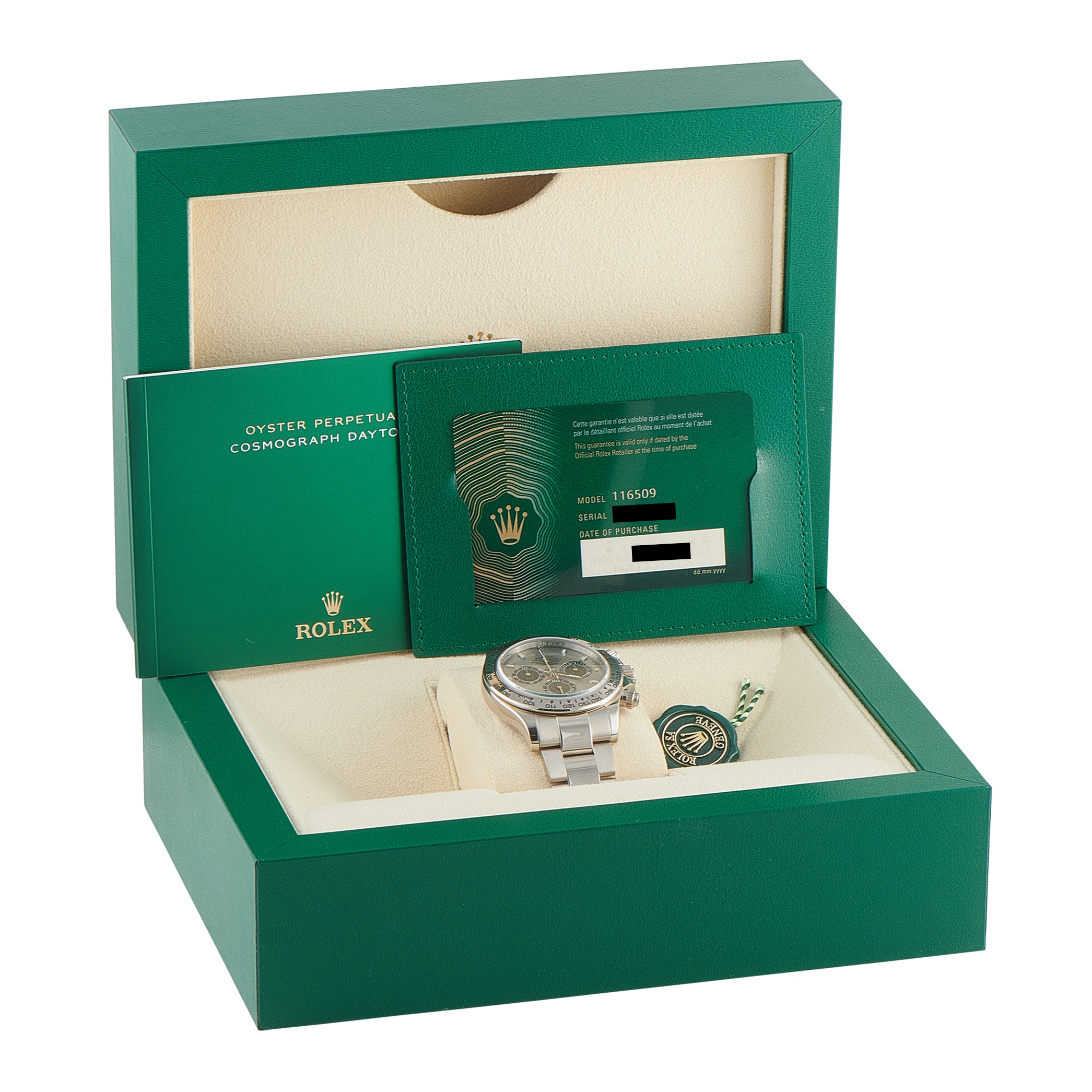RolexDaytona Ghost Dial White Gold Watch 116509