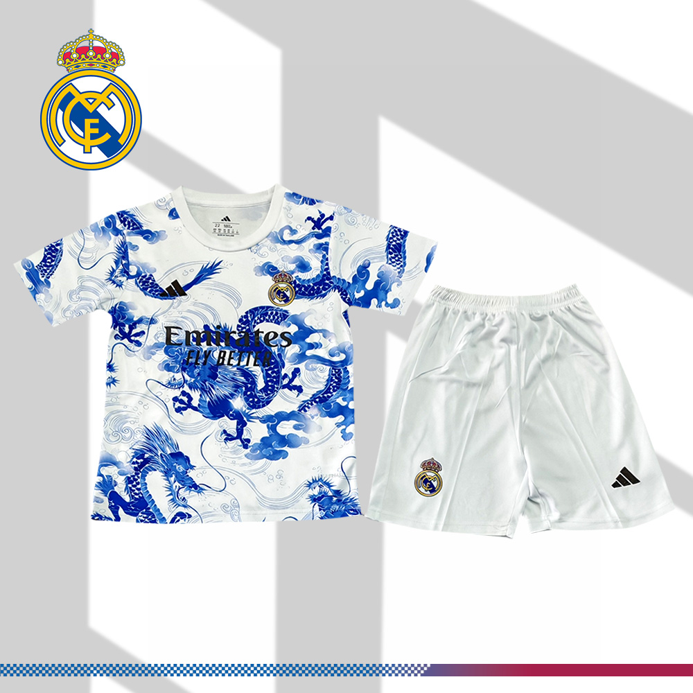 2025/2026 Real Madrid Special Edition Football Kids Kit socks