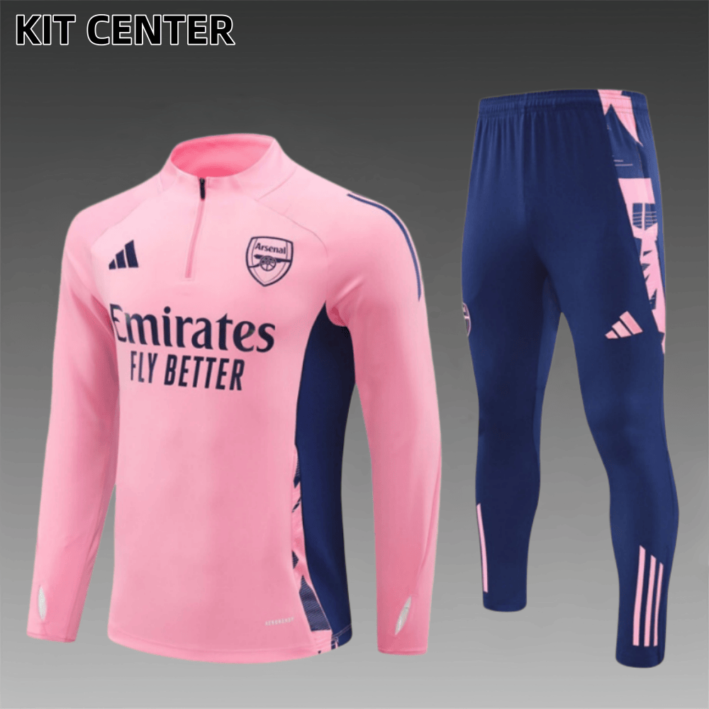 2024/2025 Arsenal Kids Half Zip Training Clothes (Adult Kids Kit)