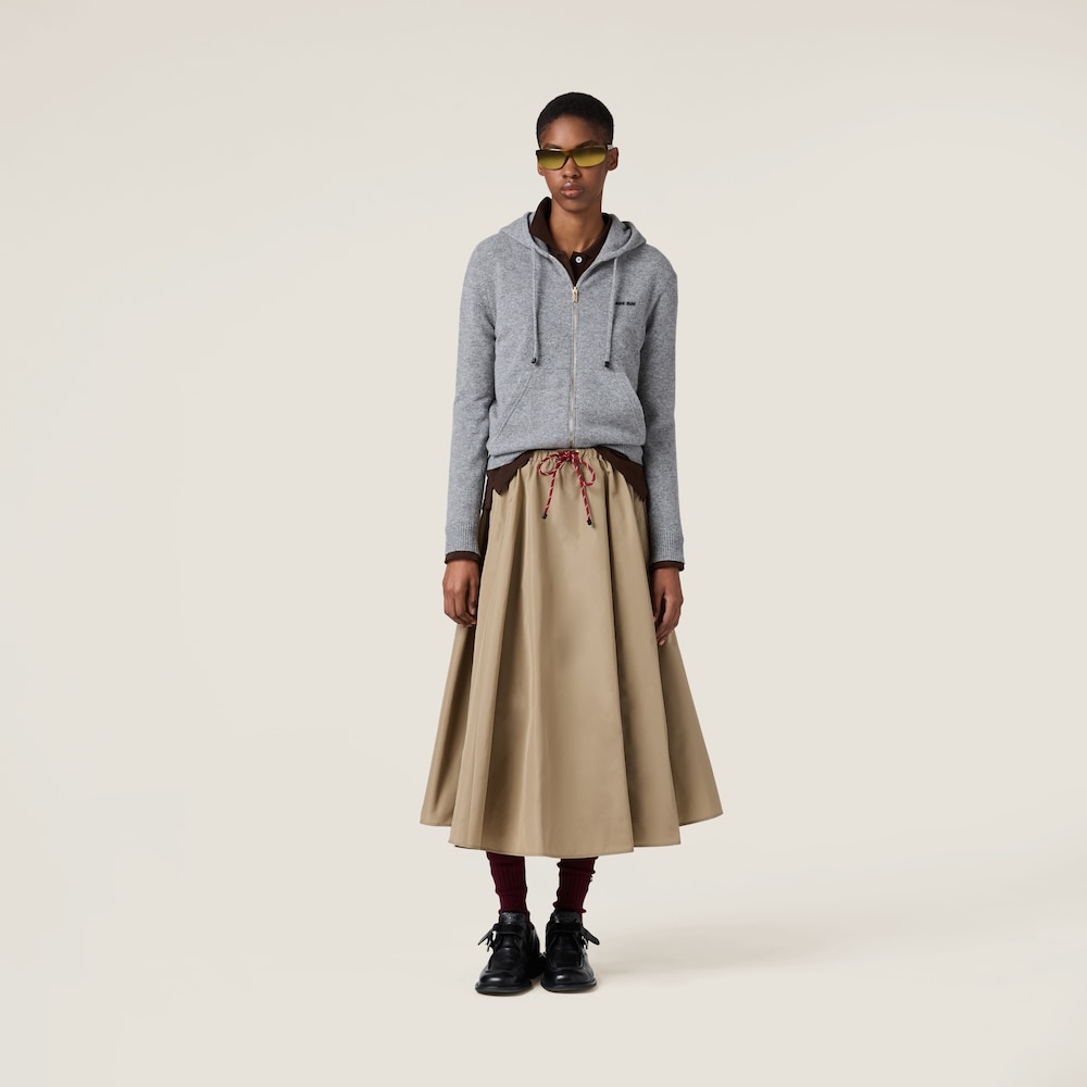 Technical fabric skirt