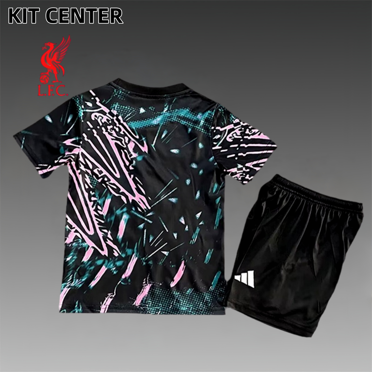 2025/2026 Liverpool Pre-match Training Football Shirt (Kids Kit socks)