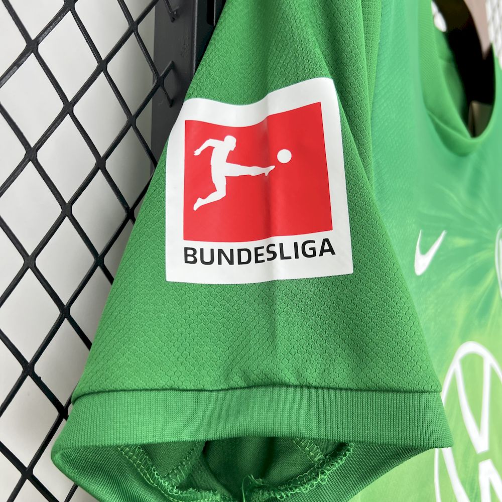 2025/2026 Wolfsburg Home Football Shirt (Fan Edition)