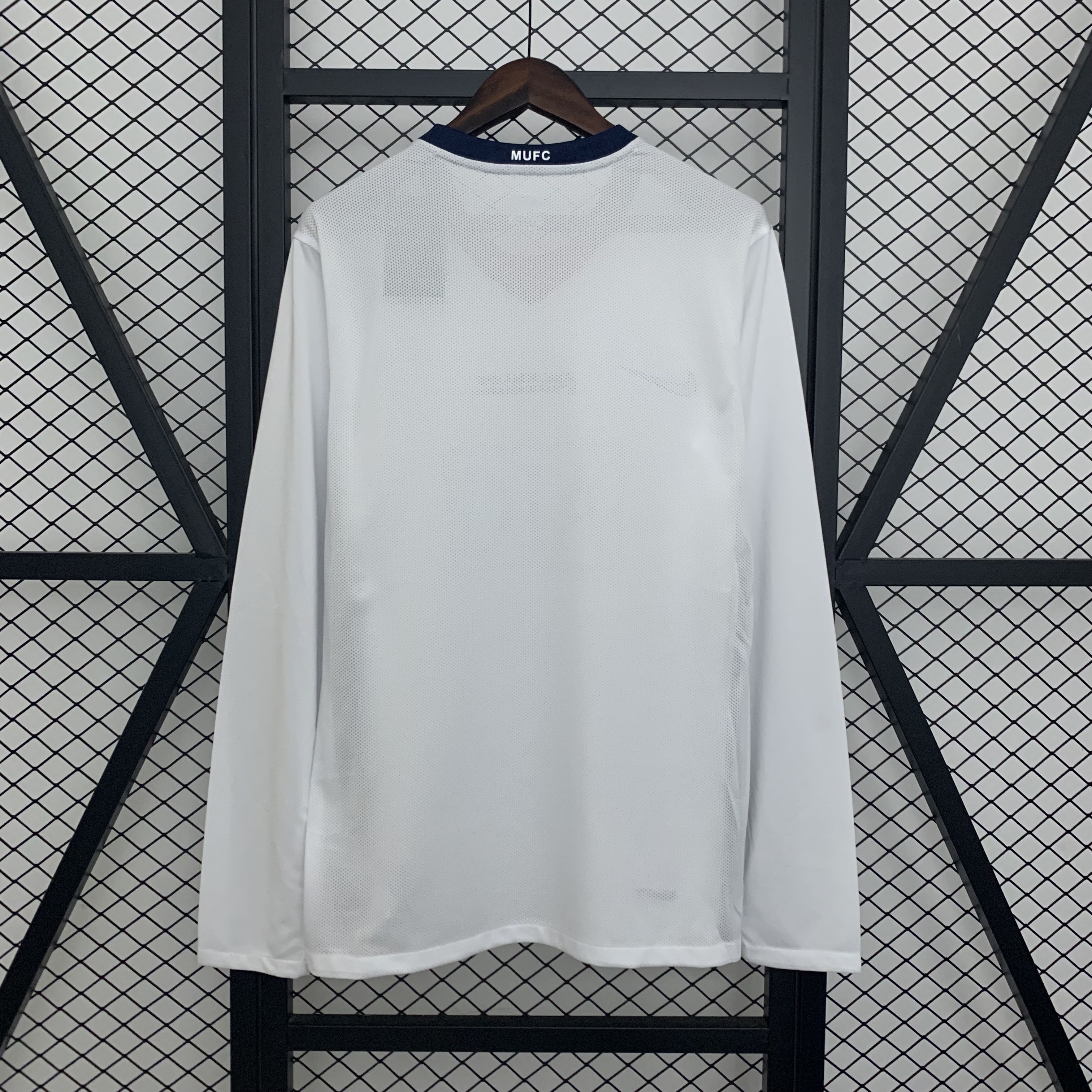 08/09 Manchester United Away Champions League Edition long sleeved retro football jersey