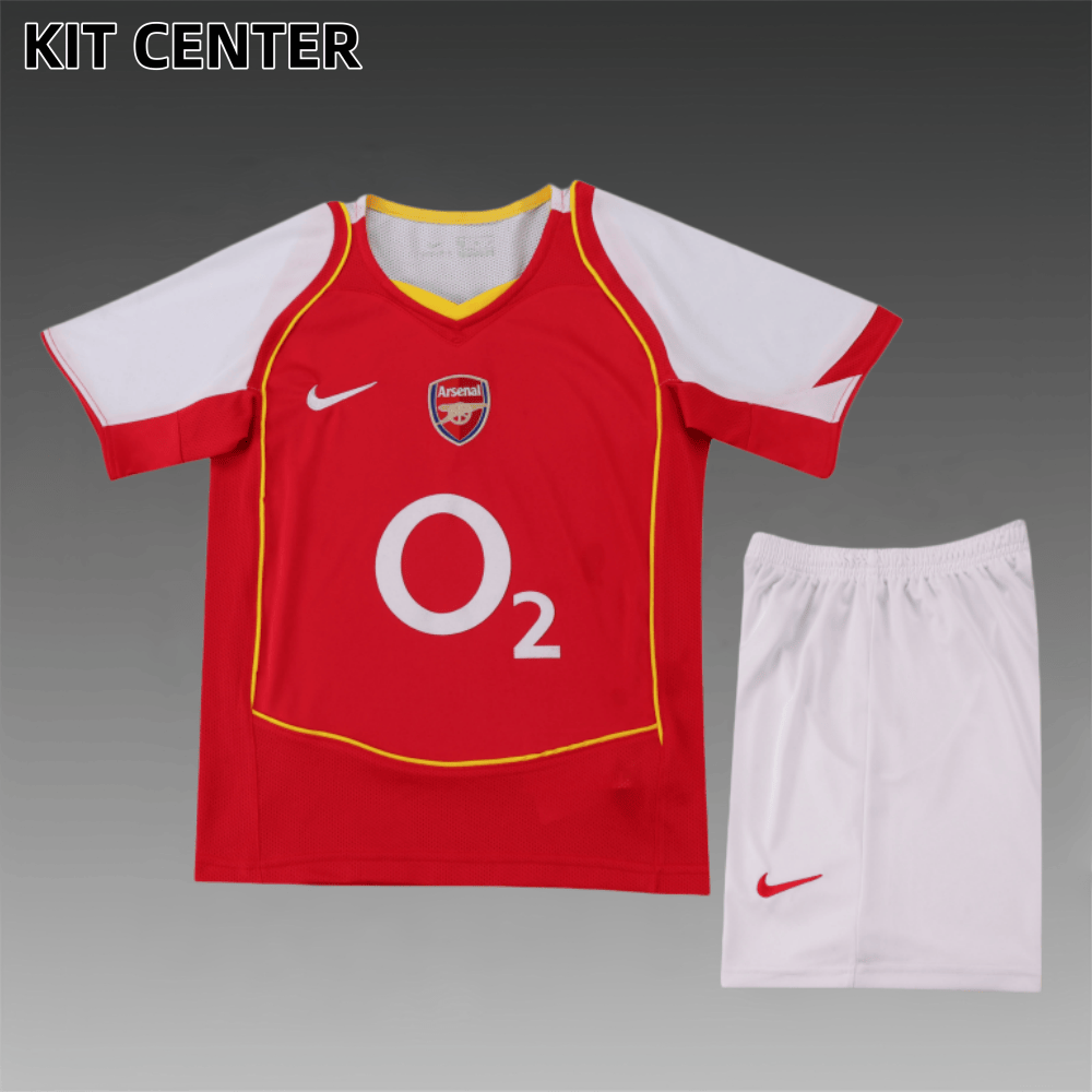 04/05 Arsenal Home Retro Football Shirt (Kids Kit)