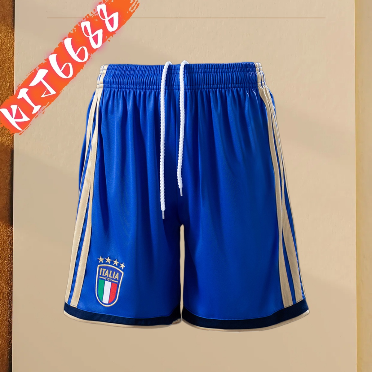 2026 Italy Blue Football Shorts