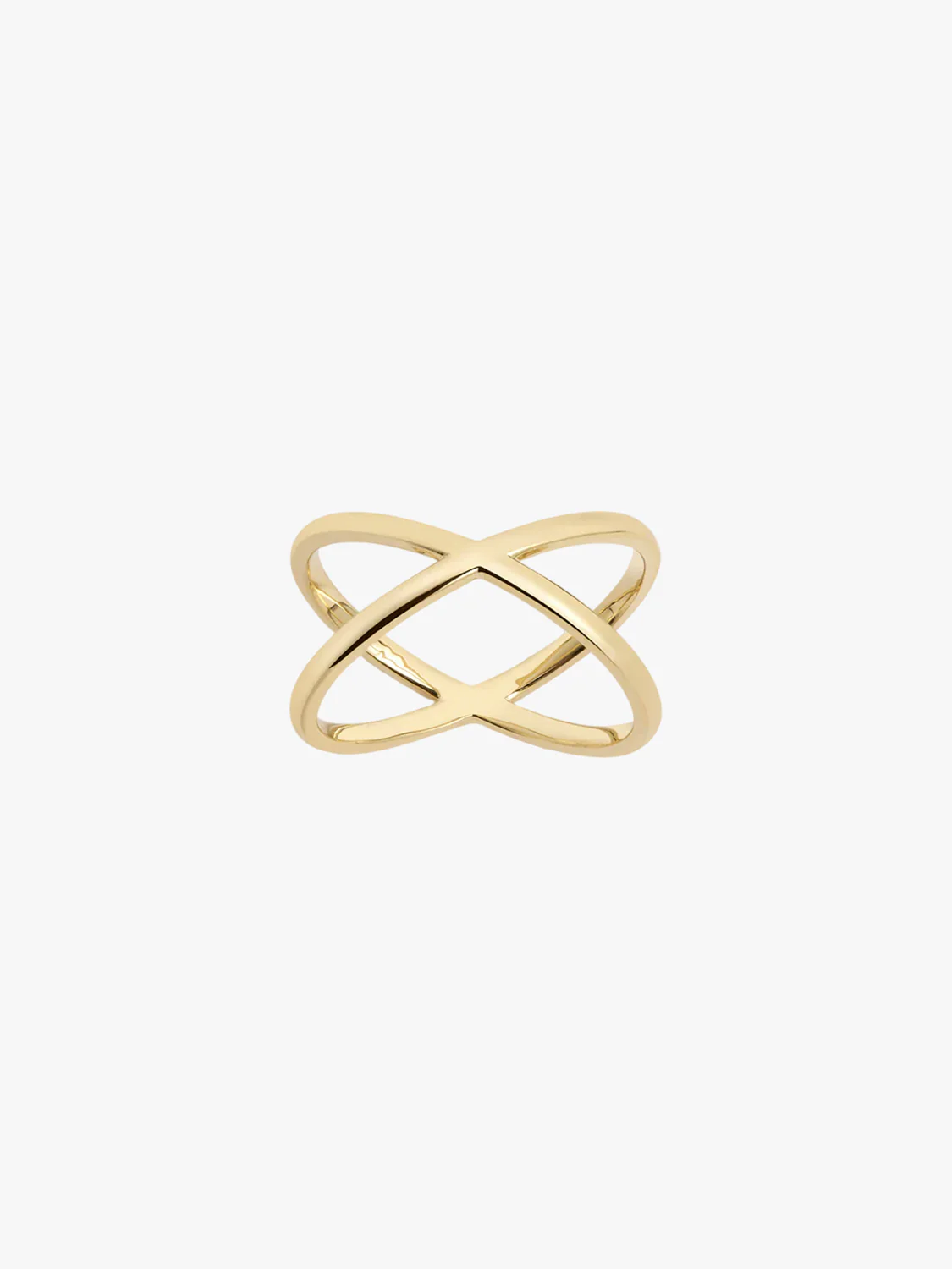 Crisscross Band Ring