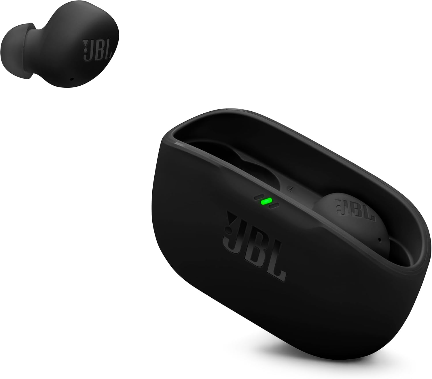 JBL Vibe Buds 2 True Wireless Earbuds, Active Noise Cancelling Bluetooth Earphones with Pure Bass Sound, 4 Mics for Clear Calls, IP54 Water & Dust Resistant, Multi-color Options