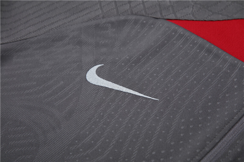 23/24 Liverpool dark gray Half Zip Training Kit (Adult Kids Kit)