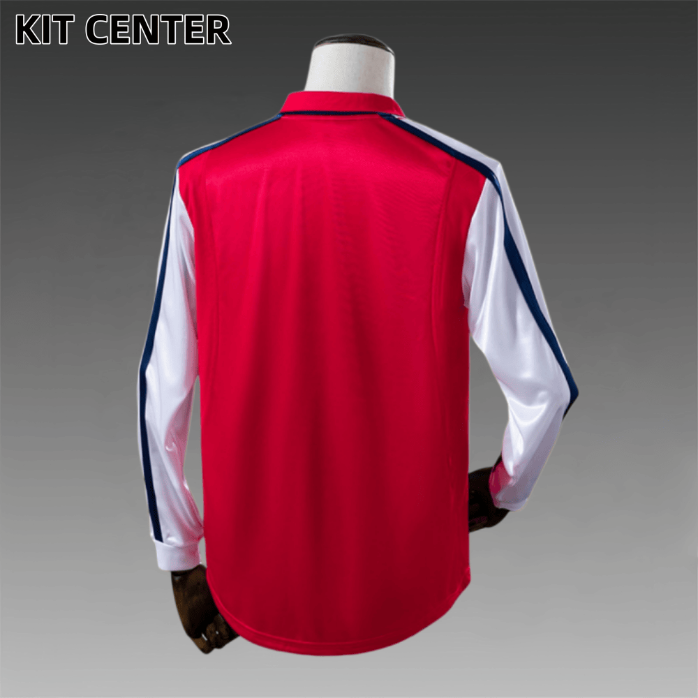 01/02 Arsenal Home  Retro Long Sleeve Football Shirt