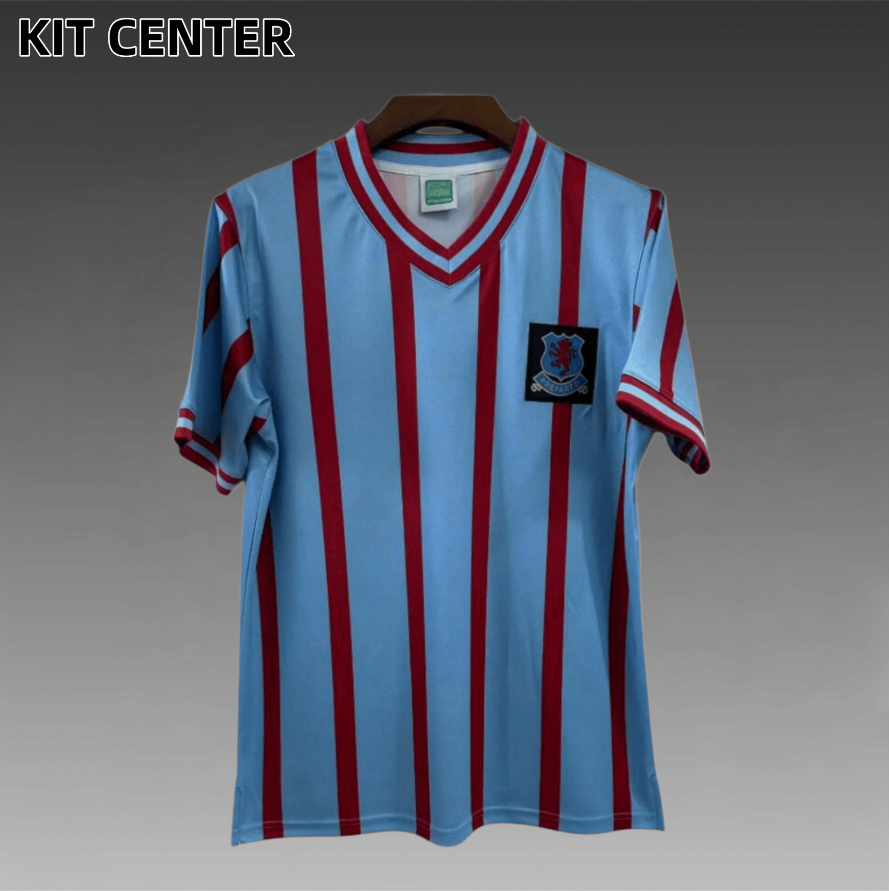 1957 Aston Villa Away Retro Football Shirt