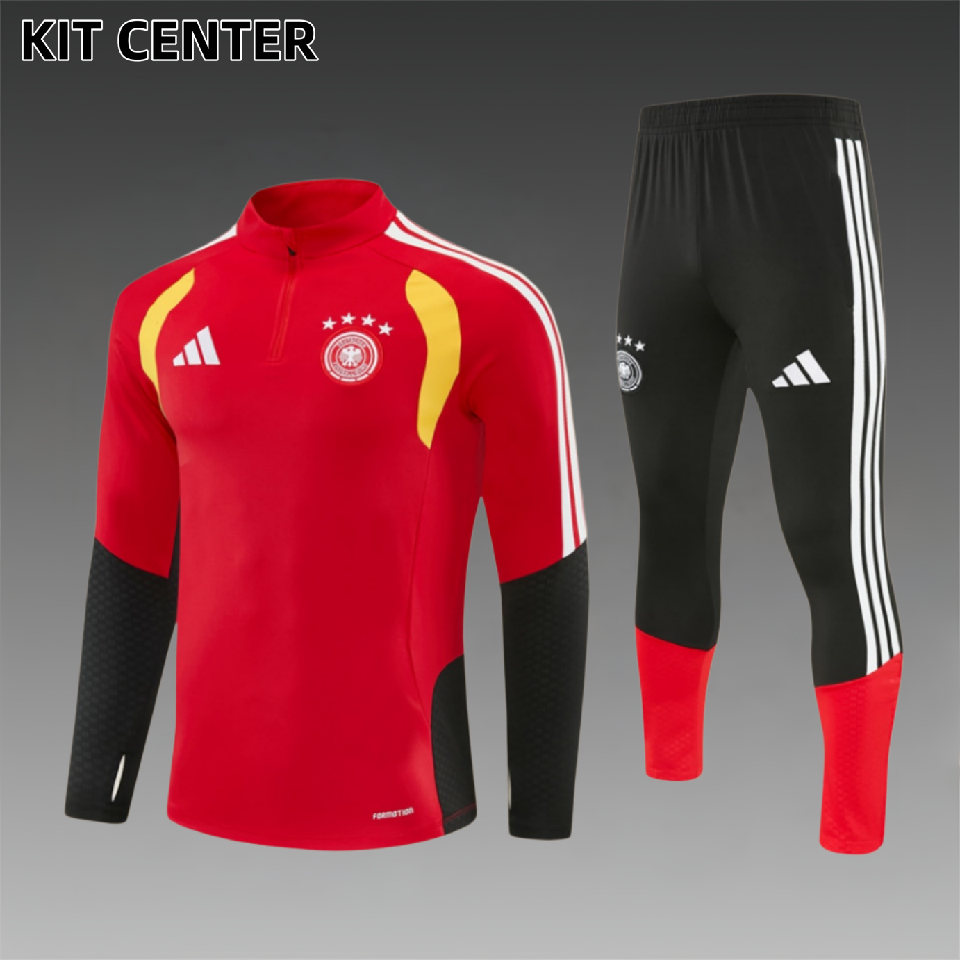2026/2027 Germany Half-Zip Tracksuit (Adult&Kids Kit)