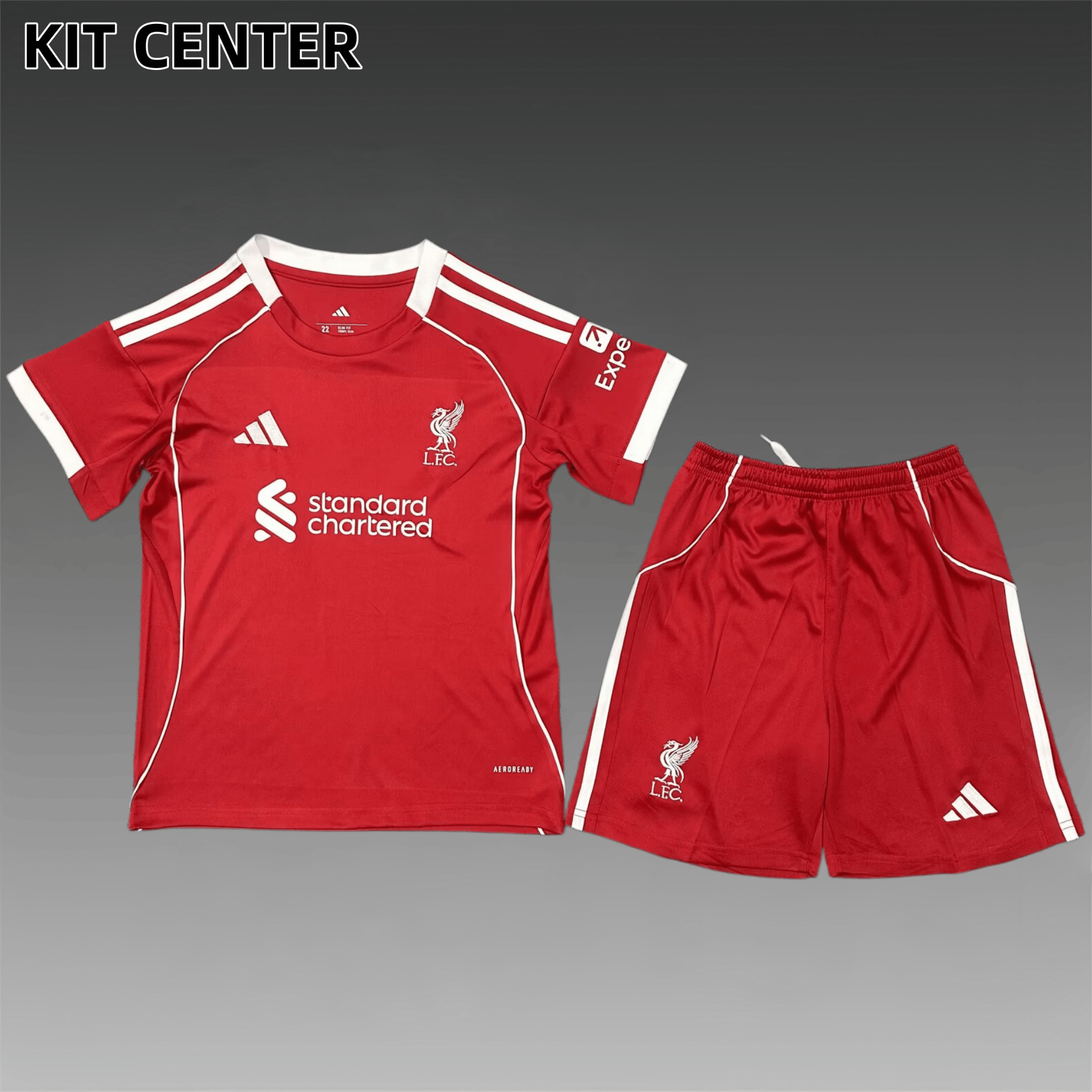 2025/2026 Liverpool Home Football Shirt (Adult Kids Kit socks)