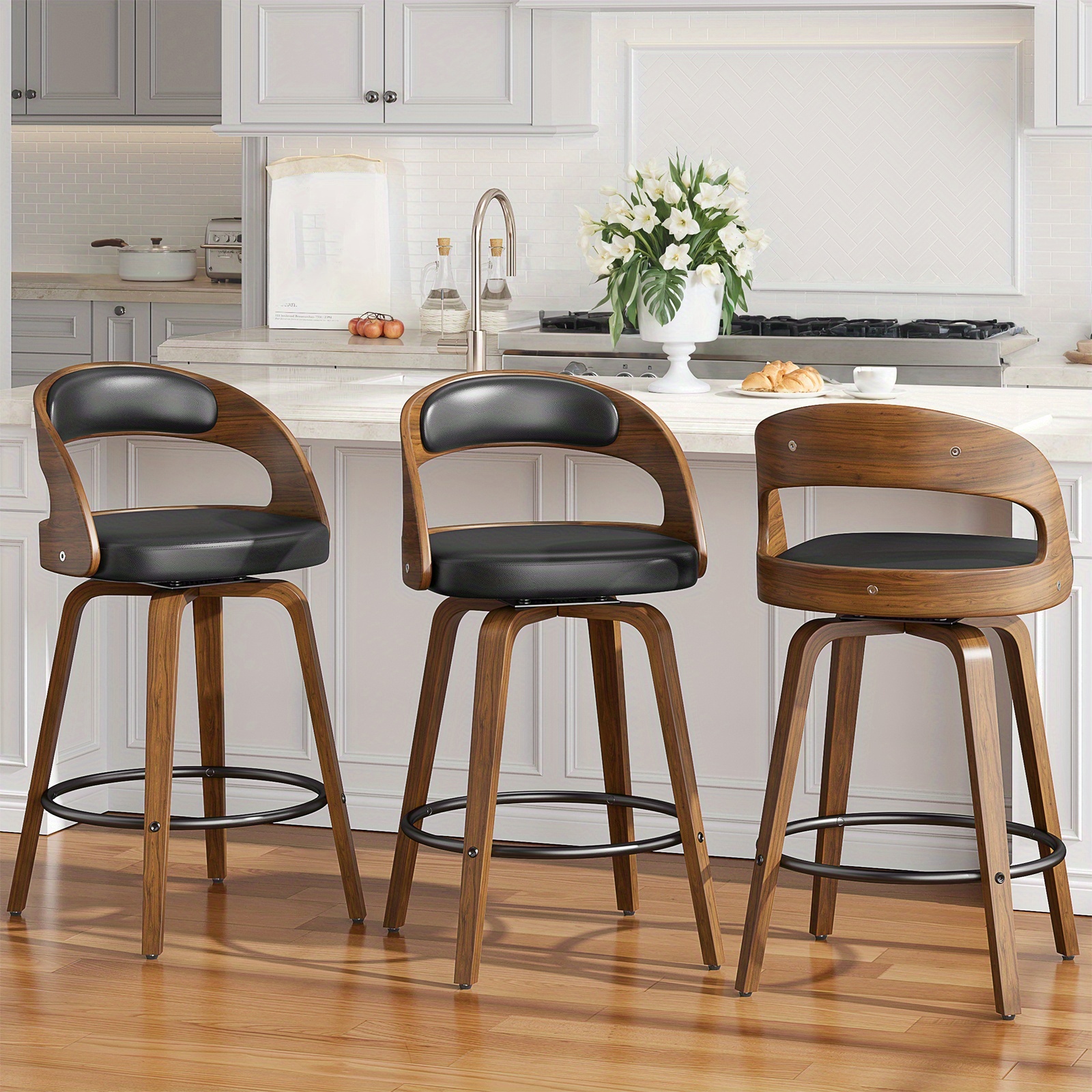 3/4-piece modern indoor bar stool set, 26