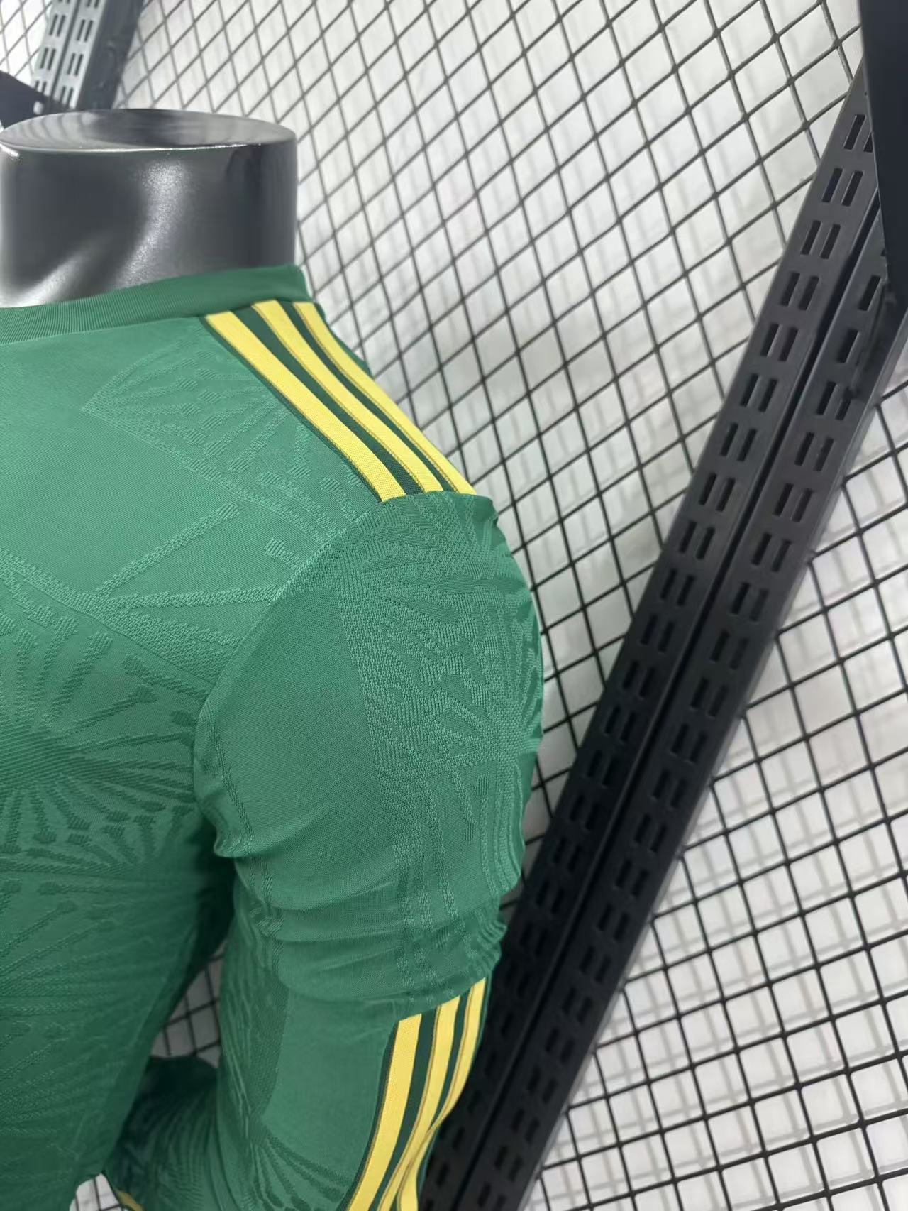 2025/2026 Mexico Gold Cup Green Long Sleeve Special Edition Shirt （Player Edition）