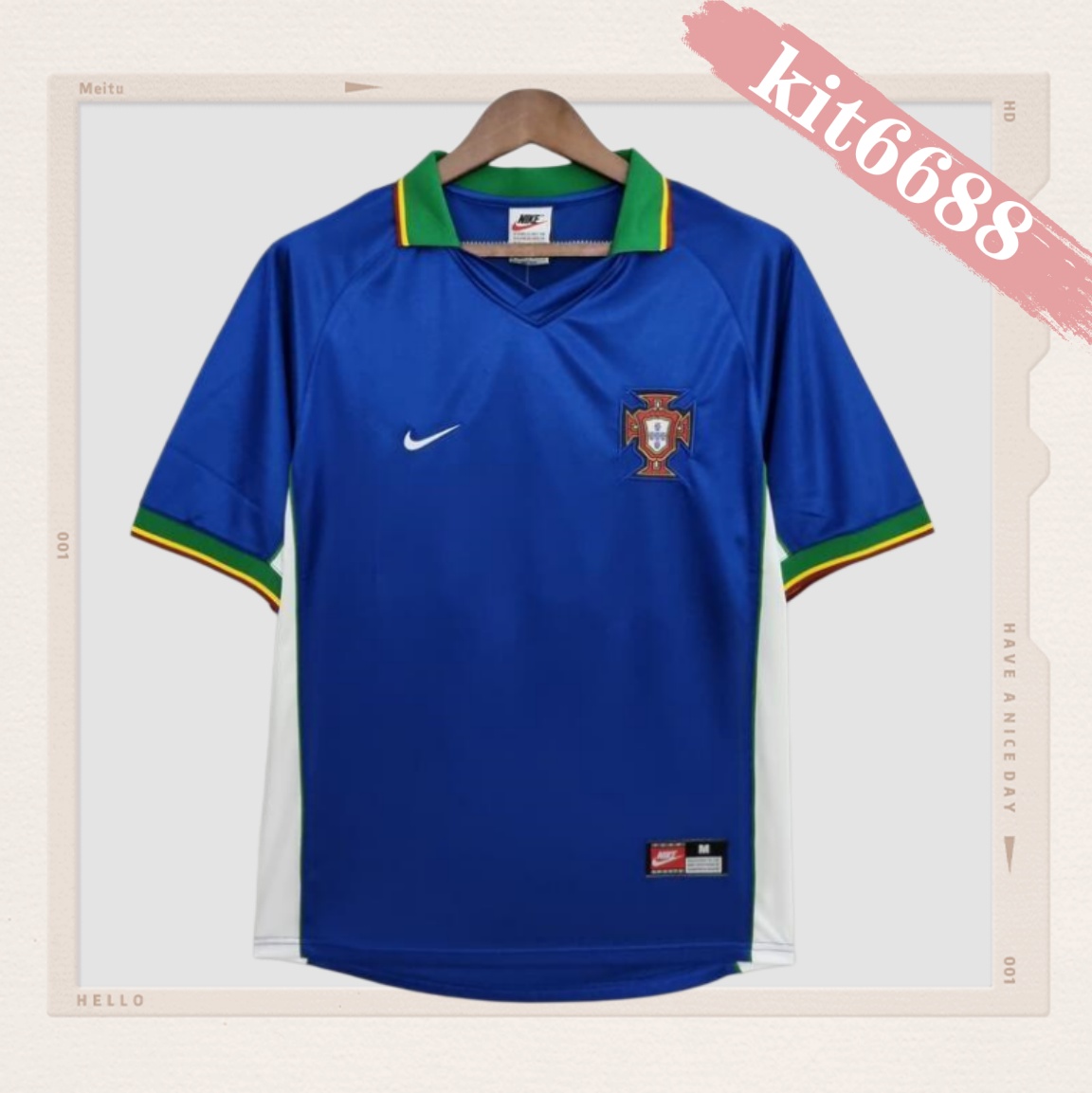 1998 Portugal Away Retro Football Shirt