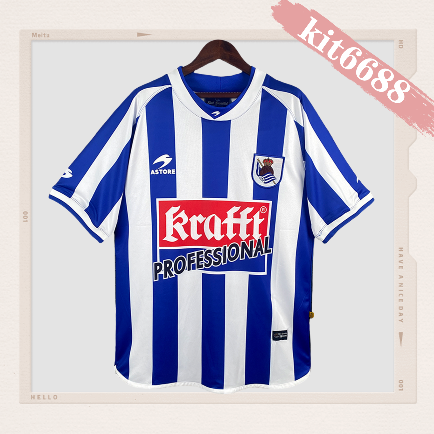 2002/2003 Real Sociedad Retro Football Jersey