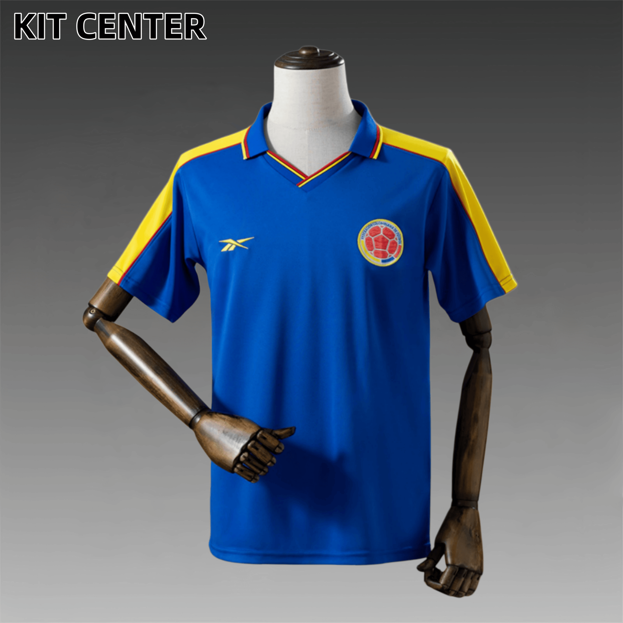 1998 Colombia Away Retro Football Shirt