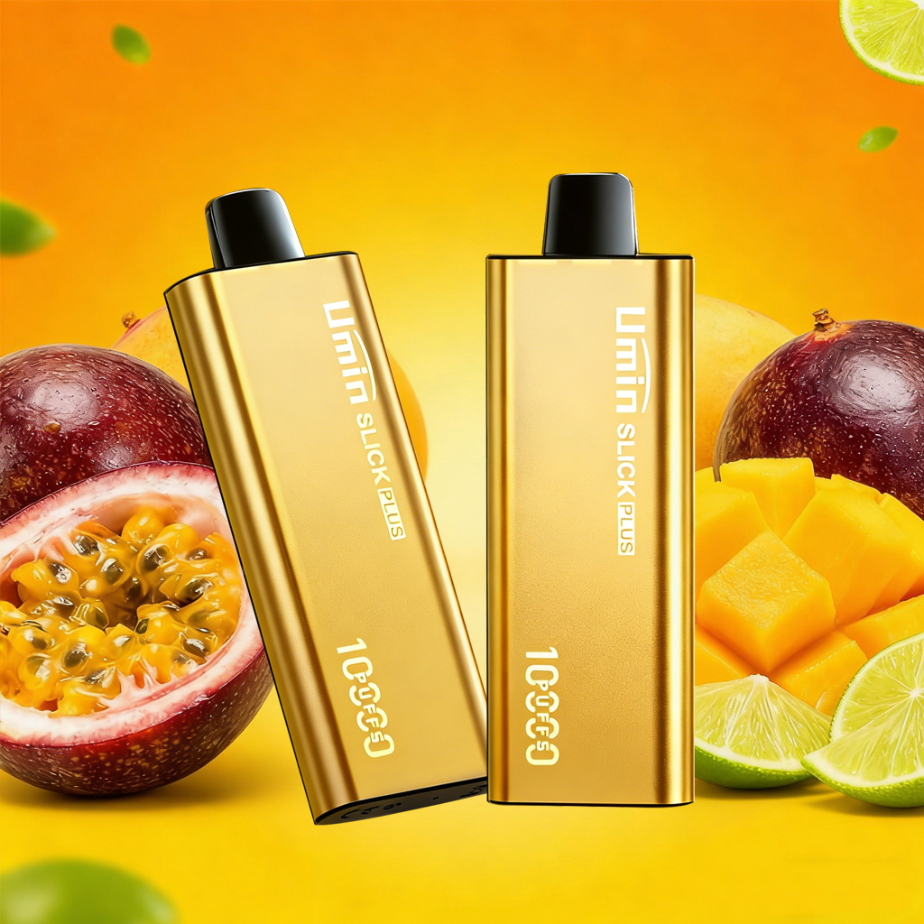 UMIN SLICKPLUS 10000 PUFFS-PASSIONFRUIT MANGO LIME