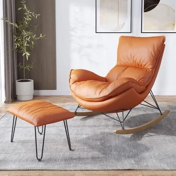 Rocking chair recliner sofa