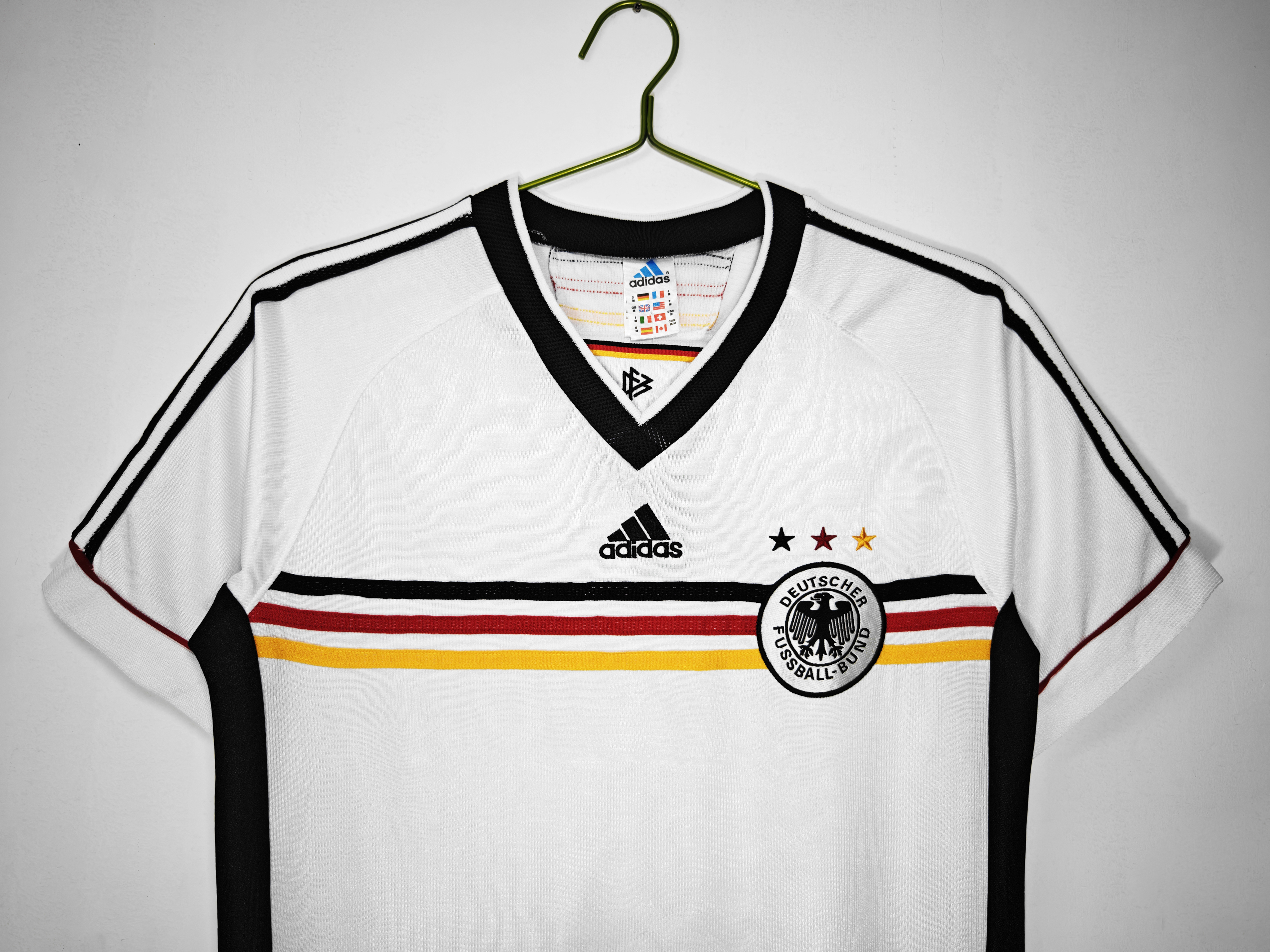 1998 Germany Home Retro Football Shirt