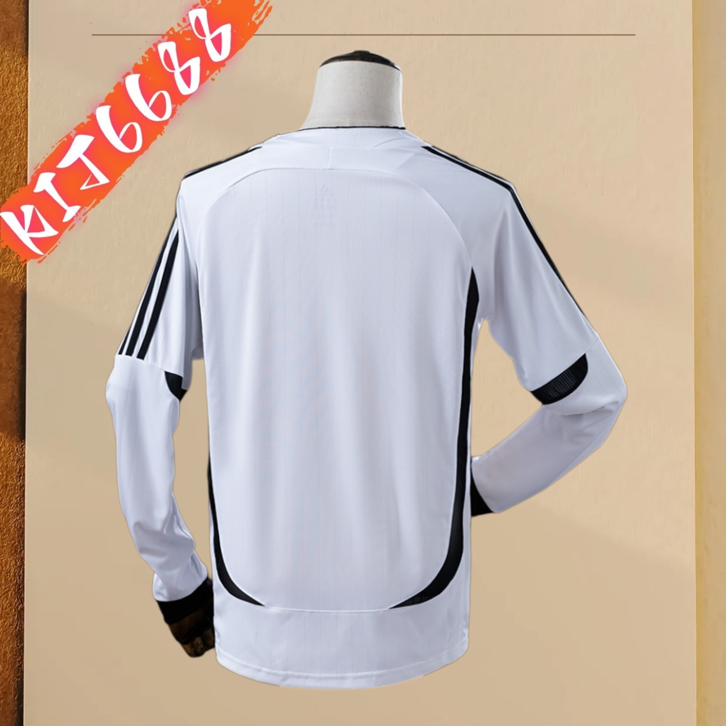 2006 Germany Home Retro Long Sleeve Football Shirt