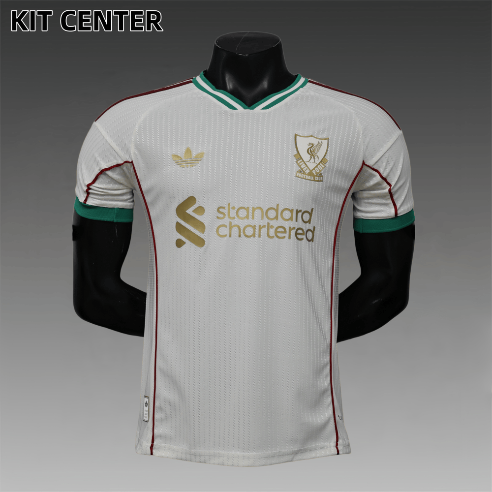 2026 Liverpool white Football Shirt (Player version)