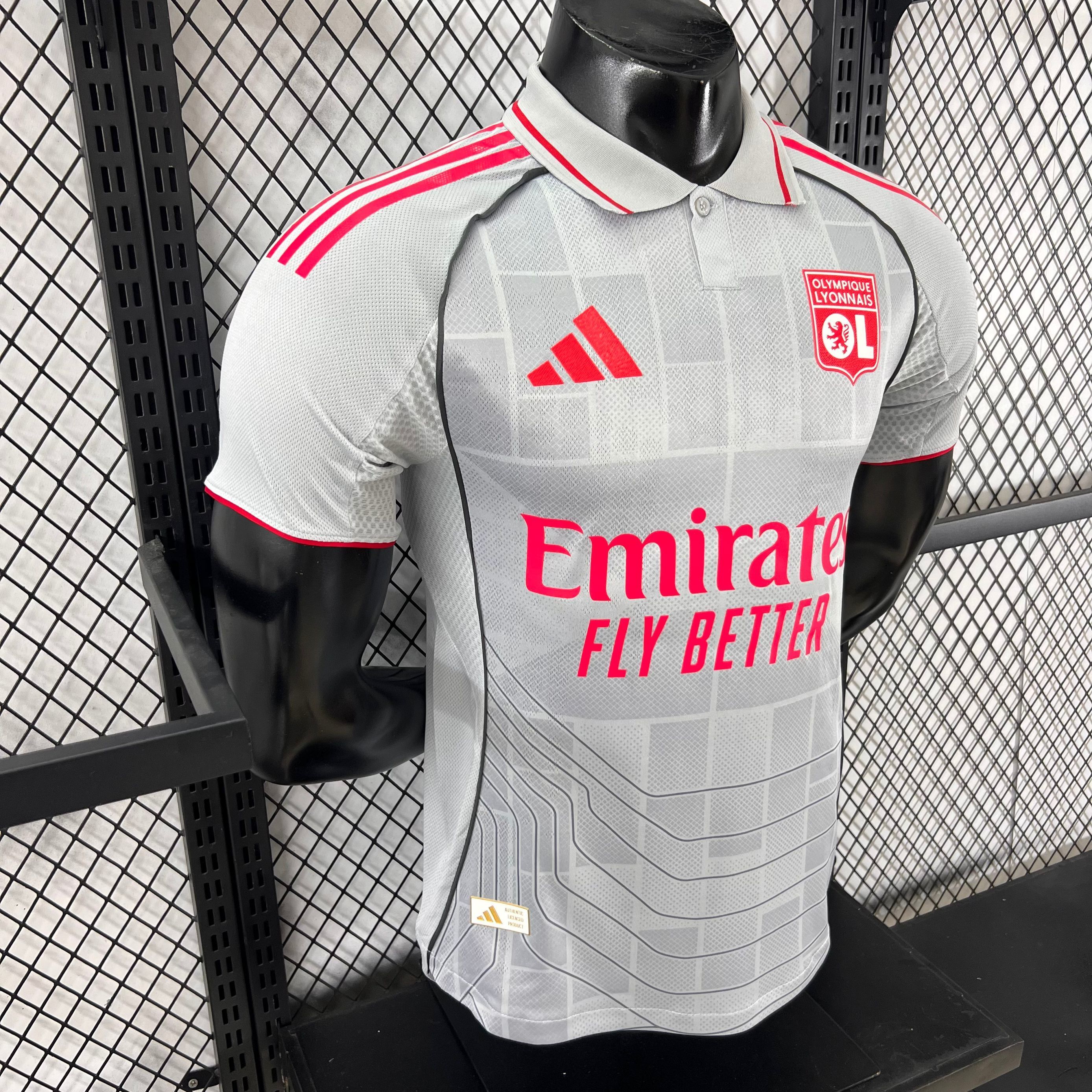 2025/2026 Lyon Second Away Football Shirt (Player)