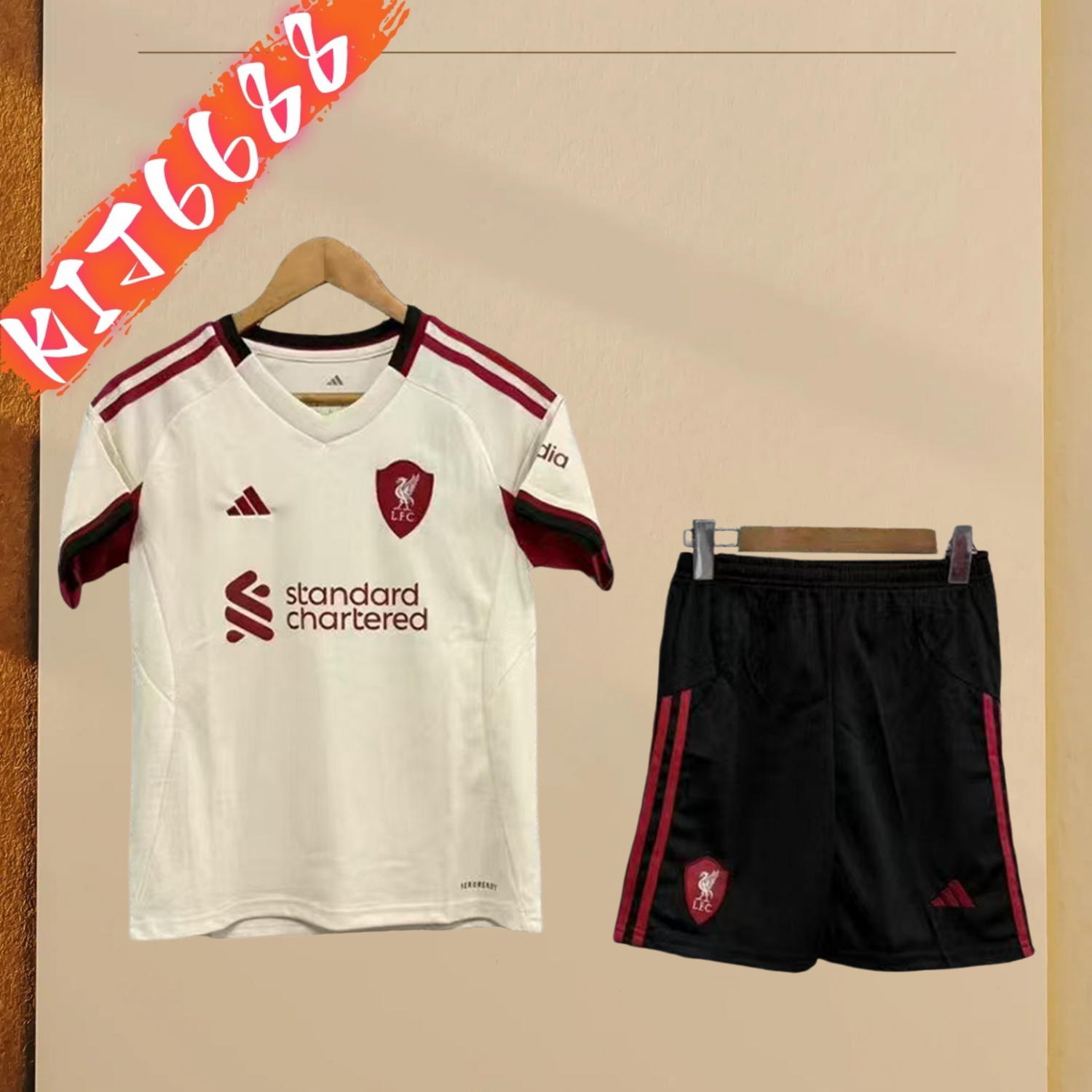2025/2026 Liverpool Away Football Shirt (Adult kit socks)