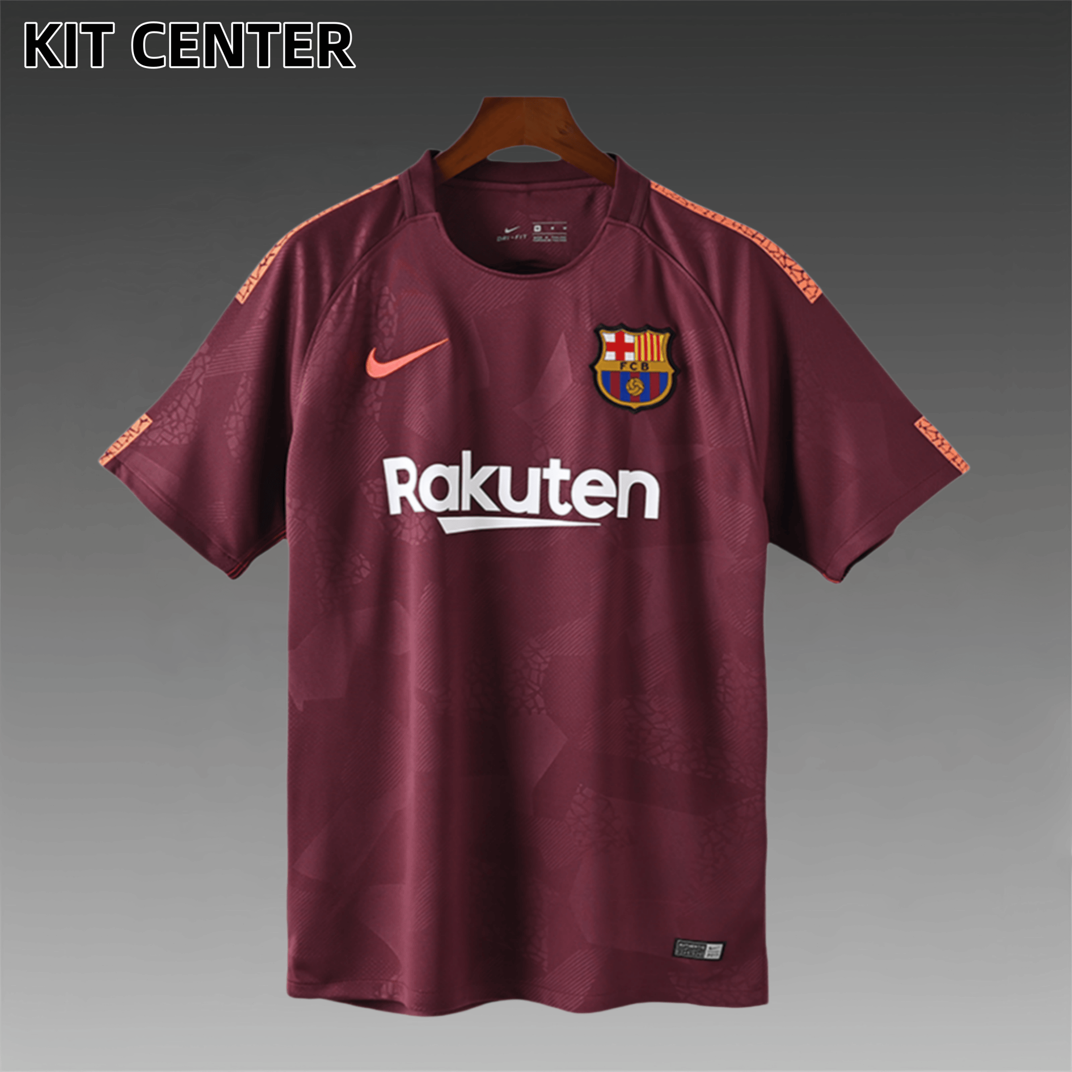 2017/2018 Barcelona Second Away Retro Football Jersey