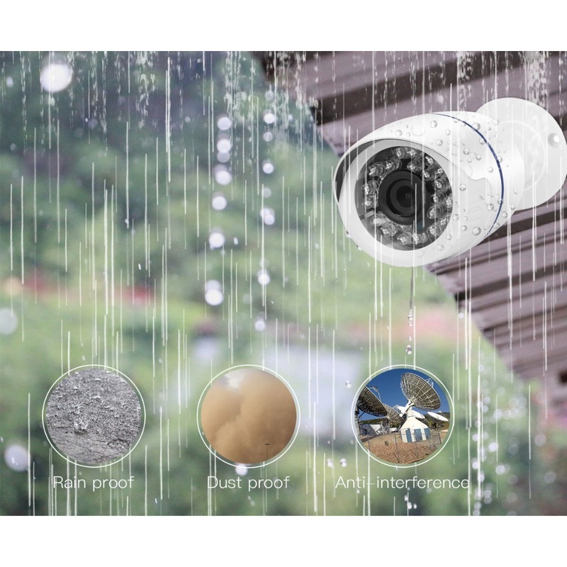 GADINAN 960H 1000TVL 800TVL CCTV Camera Outdoor Waterproof Night Vision Home Surveillance Security Camera 3.6mm Wide Angle Lens