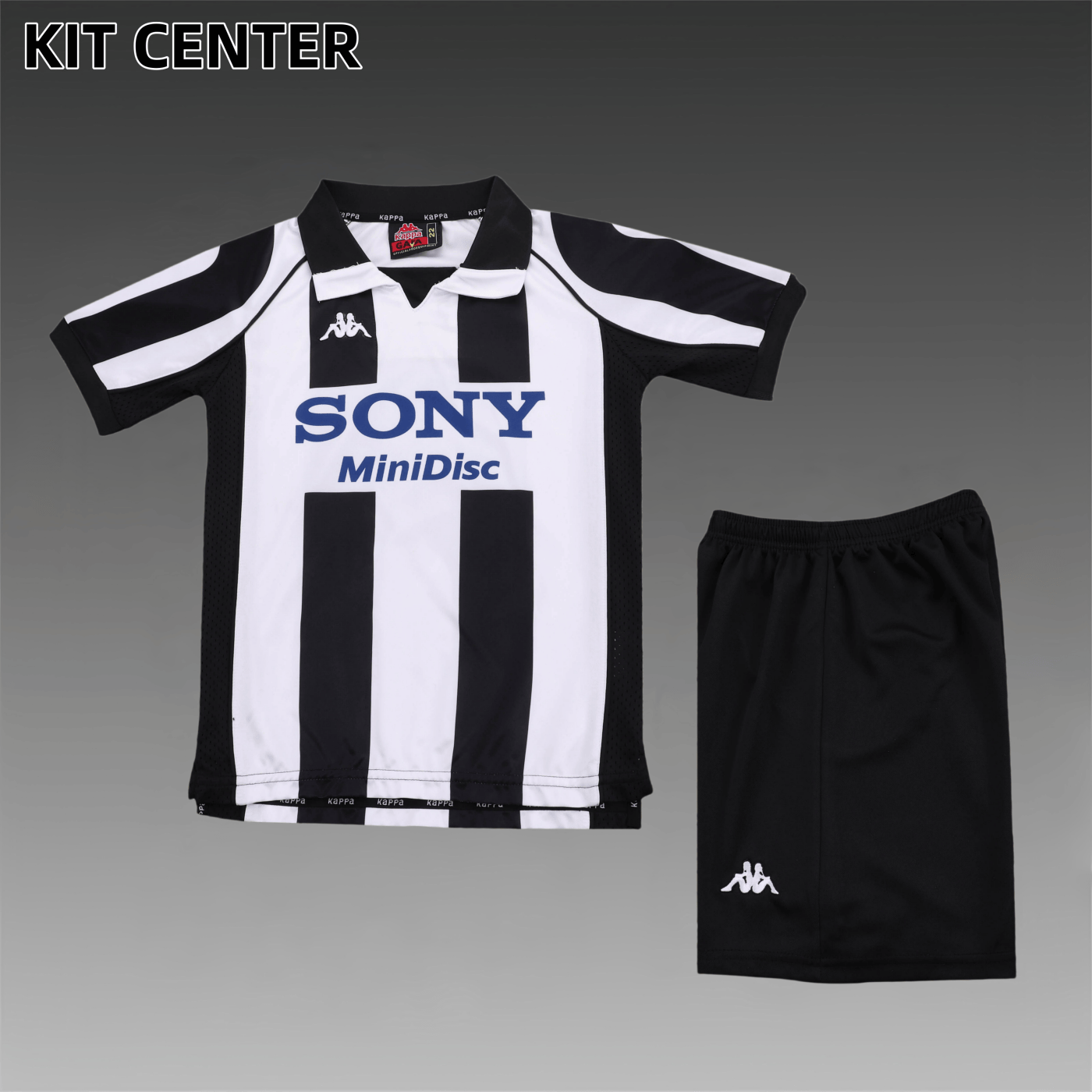 1997/1998 Juventus Third Away Retro Football Shirt Kids Kit