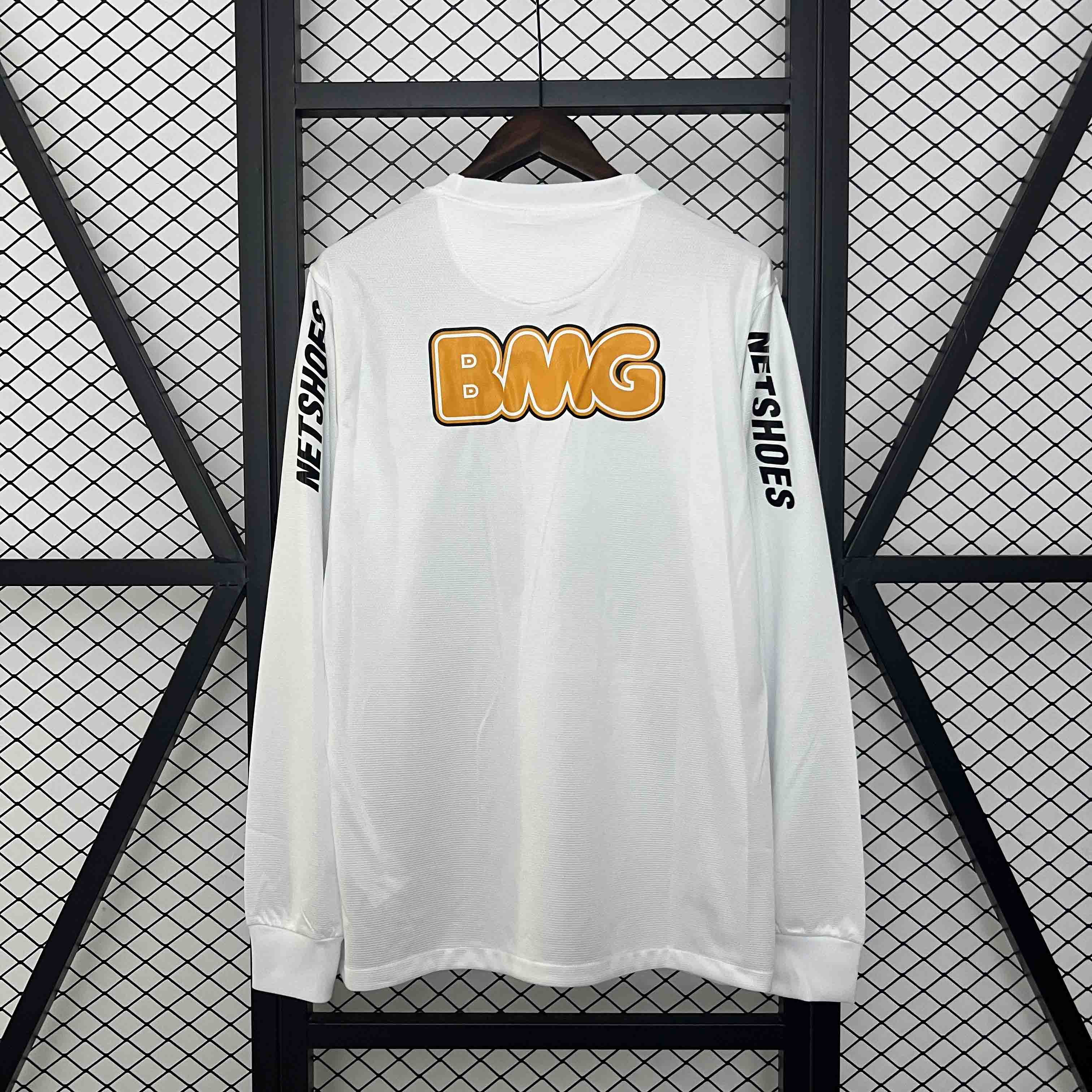 2011/2012 Santos Home Long Sleeve Retro Football Shirt (Retro)