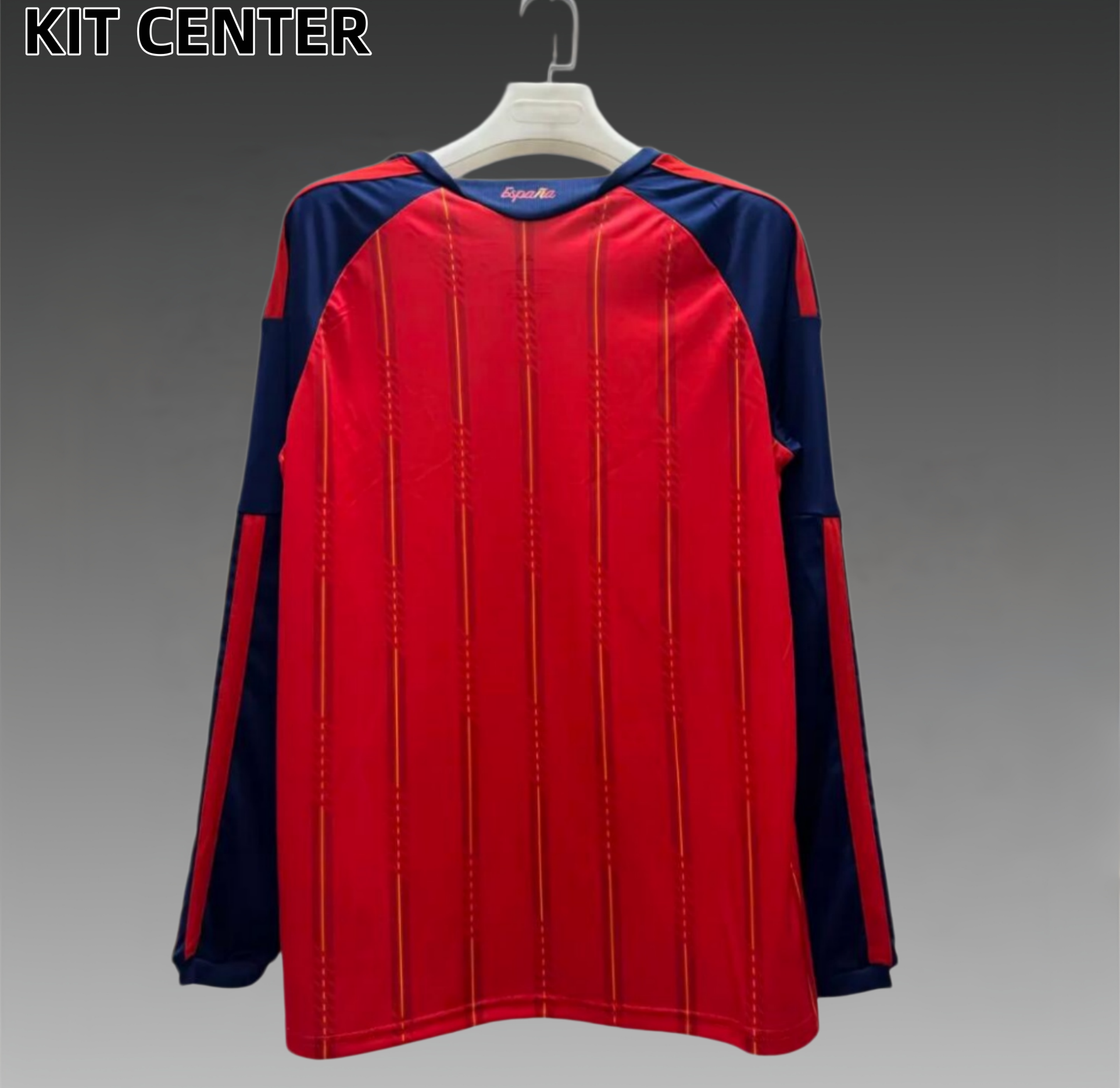 26/27 Spain home long  Football Shirt    ﻿