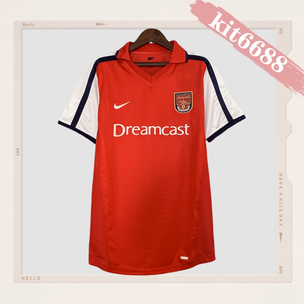2001/2002 Arsenal Vintage Home Football Shirt