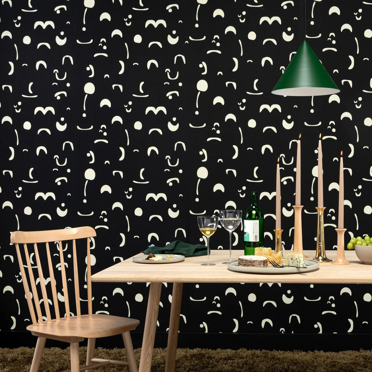 Mobile Wallpaper - Black