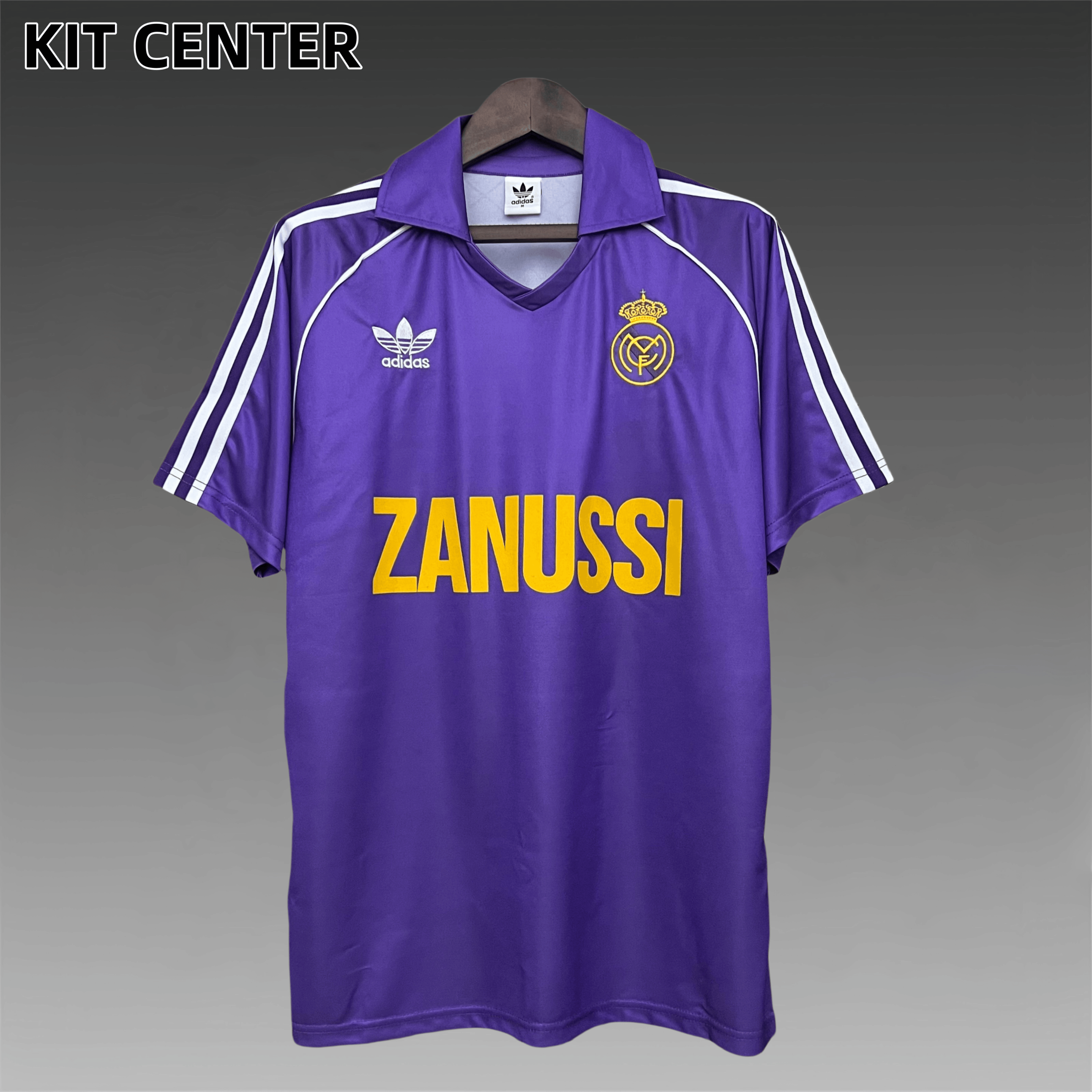 1984/1985 Real Madrid Away Retro Football Shirt