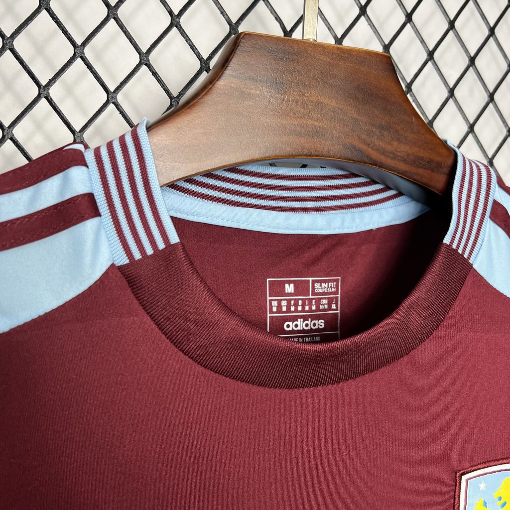 2024/2025 Aston Villa Home Football Shirt （Fans）