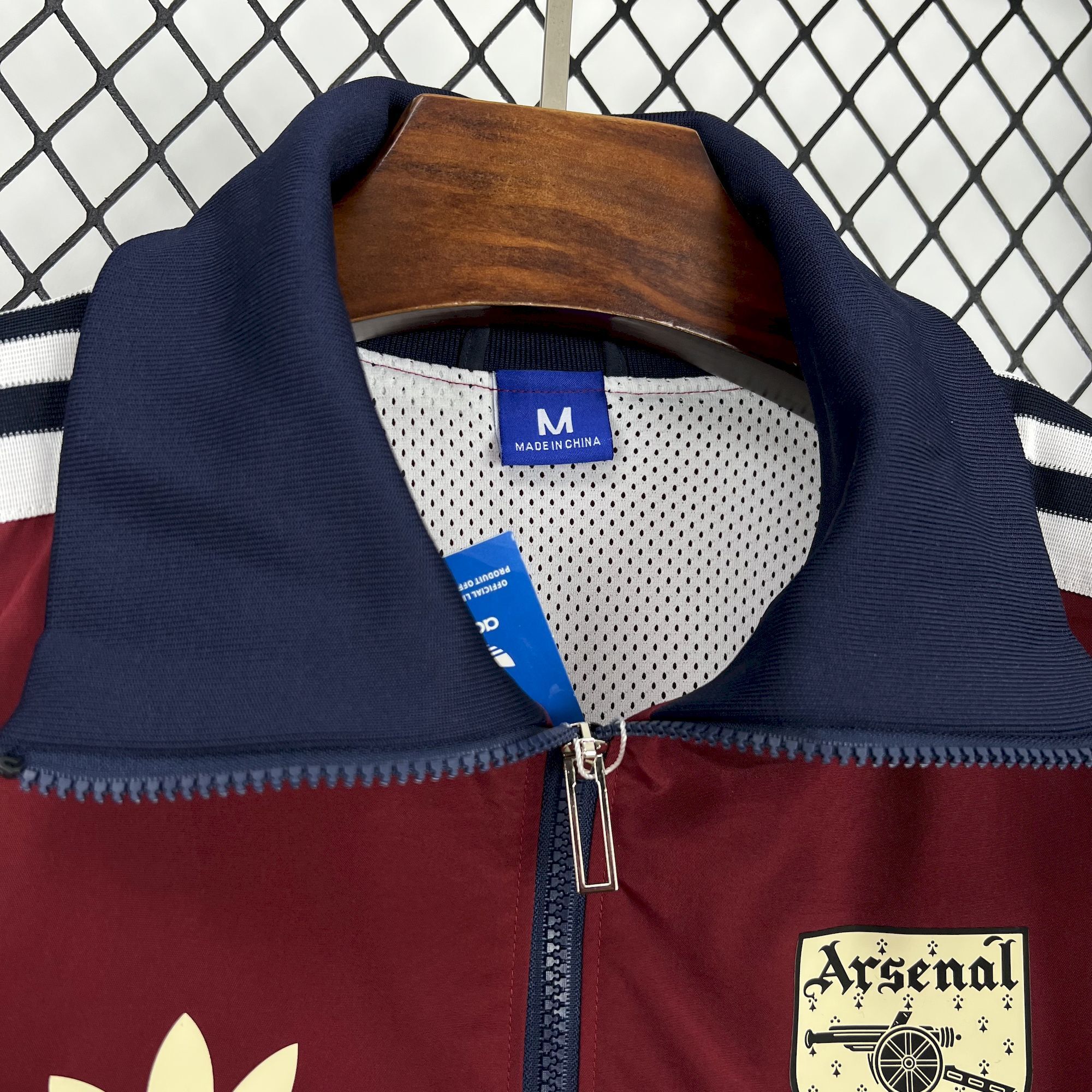2024/2025 Arsenal Retro Football Windbreaker
