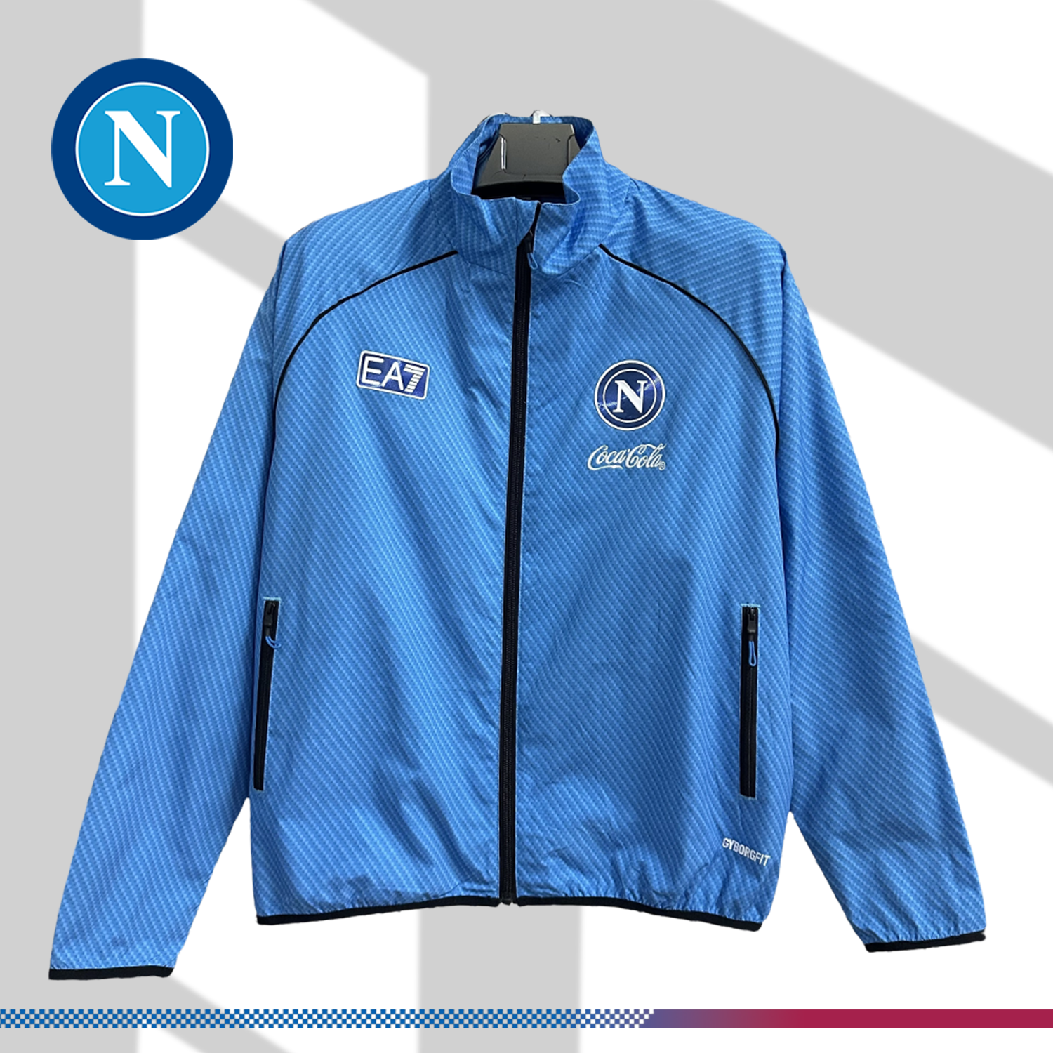 2025/2026 Napoli FC Trench Coat Windbreaker