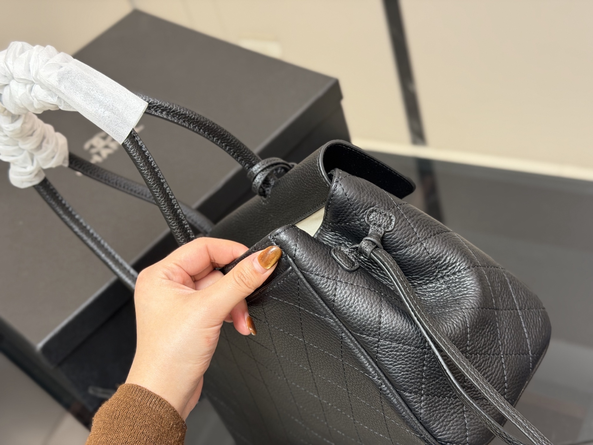 C design 26s Handbag Genuine leather Briefcase